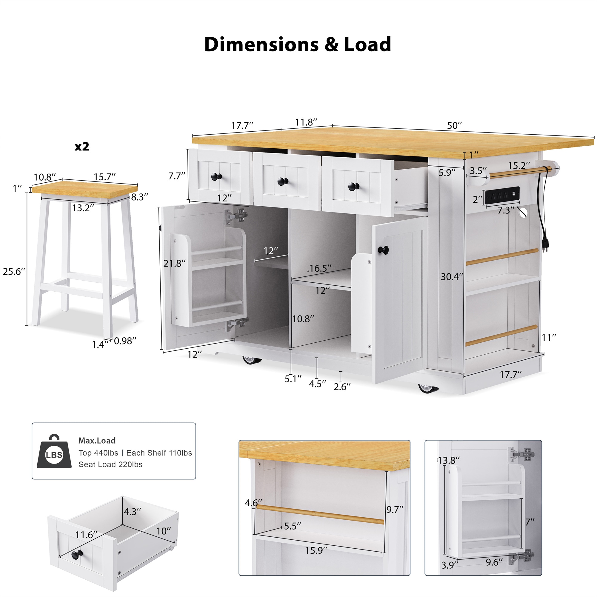 BABOOM BOM-W07251-OR Kitchen-Furniture - View #3