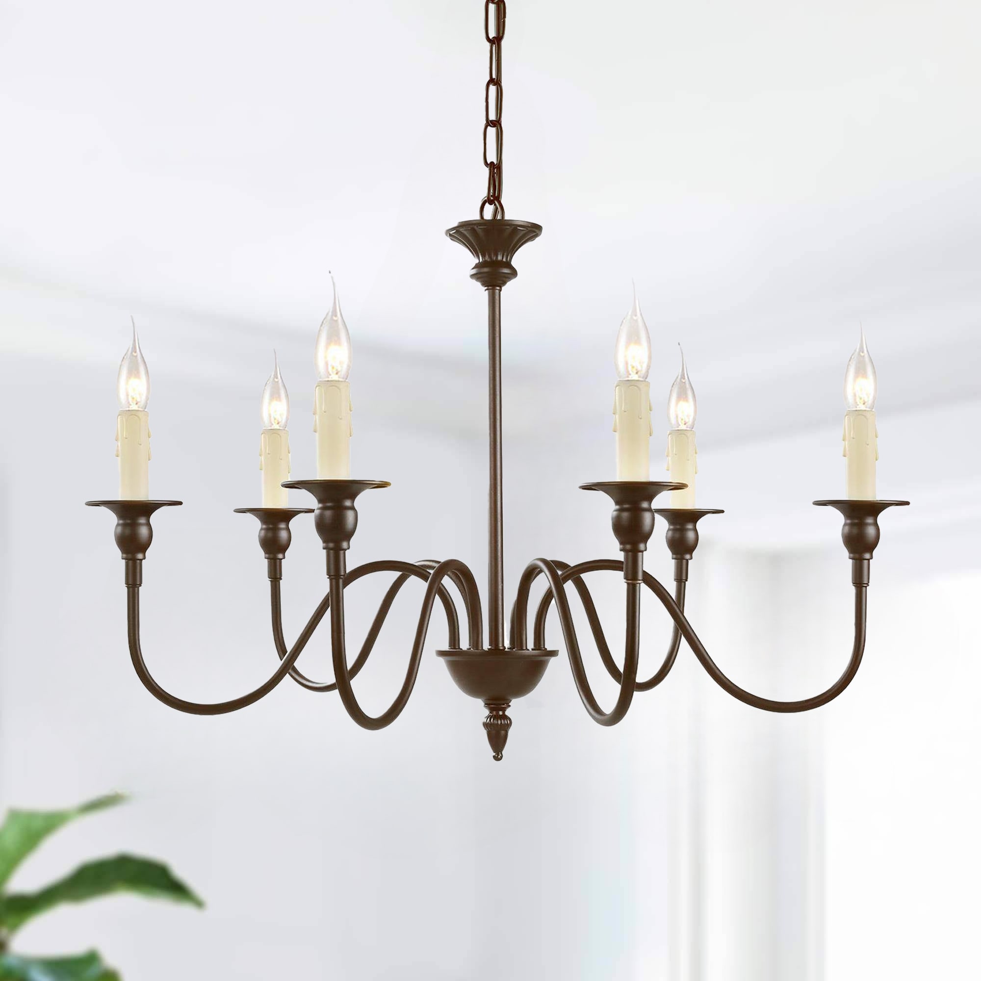 Chandeliers Fixture Color Family Brown