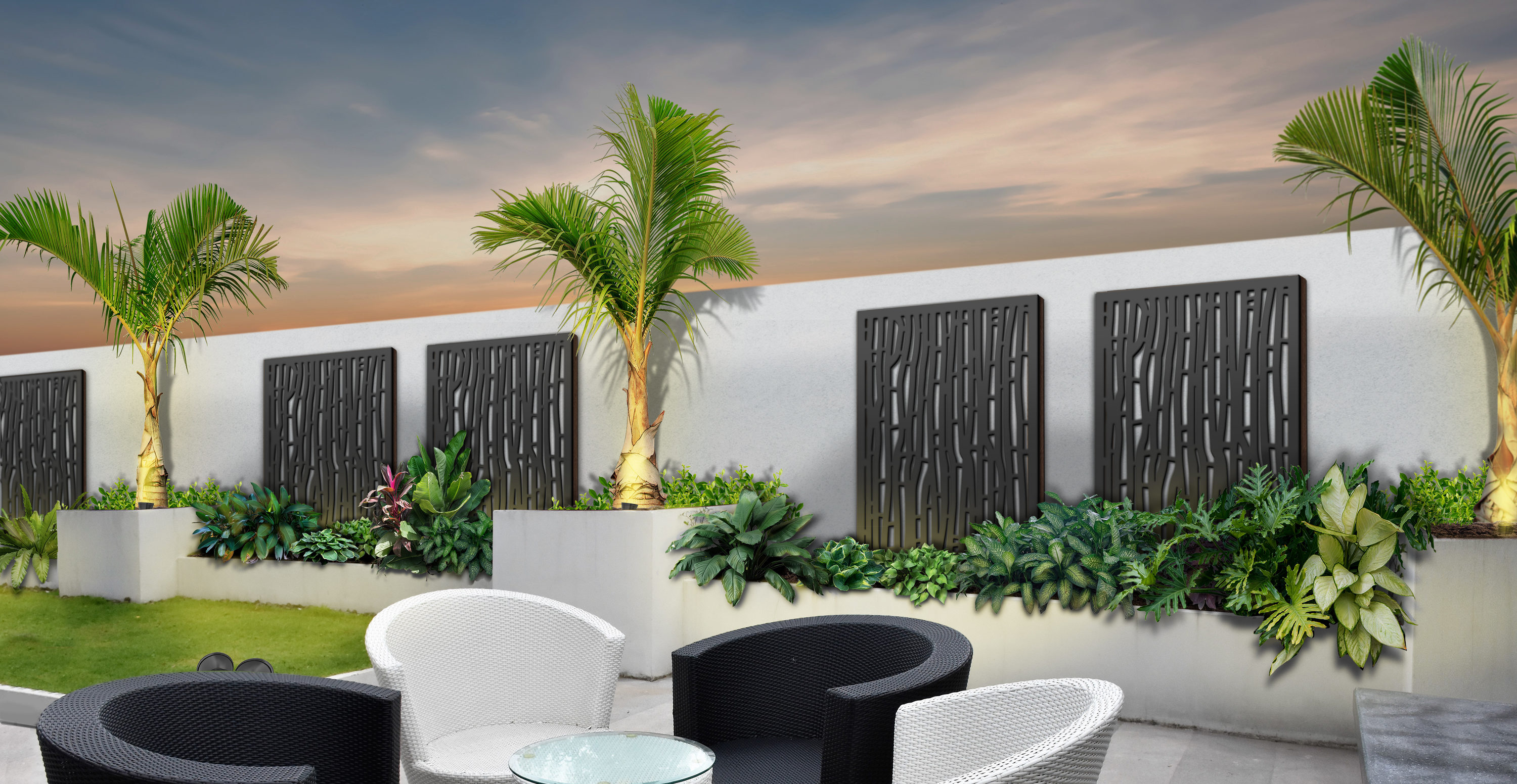 OUTDECO USADSBA1-BL Outdoor-Privacy-Screen - View #2