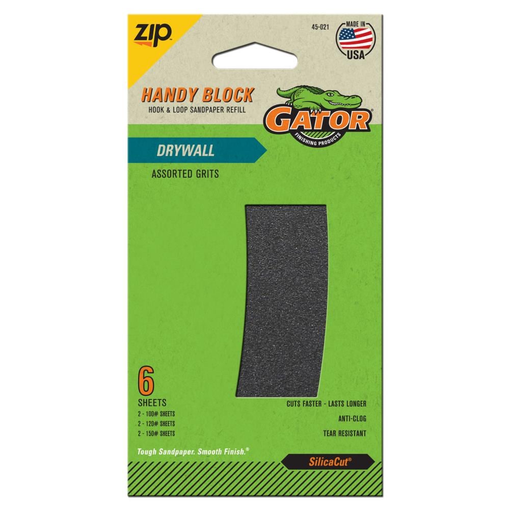 Gator Multi-Surface Jumbo Sanding Sponge, Fine/Medium, 287333