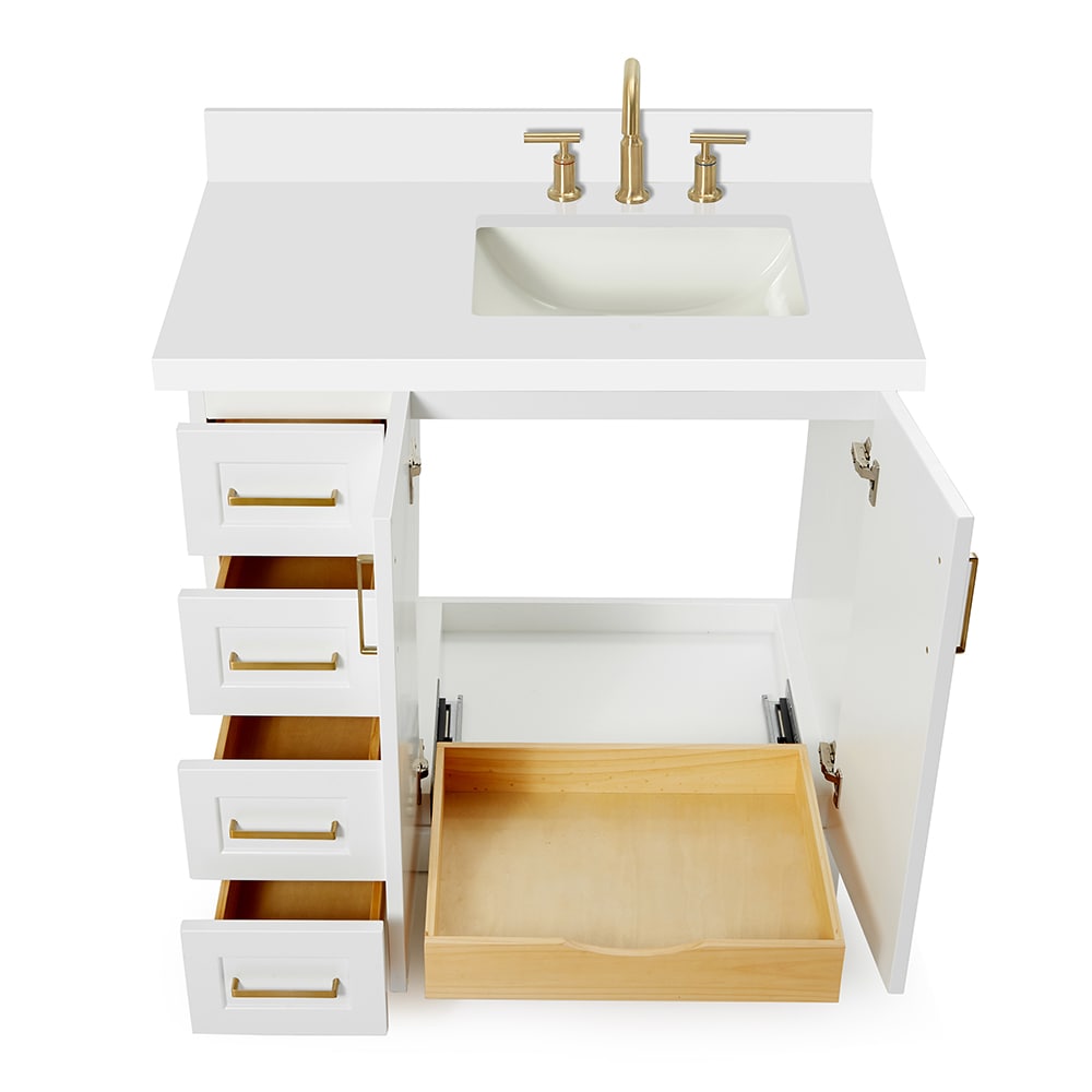 ARIEL Q037SRWQRVOWHT Bath-Vanity-Combo - View #5