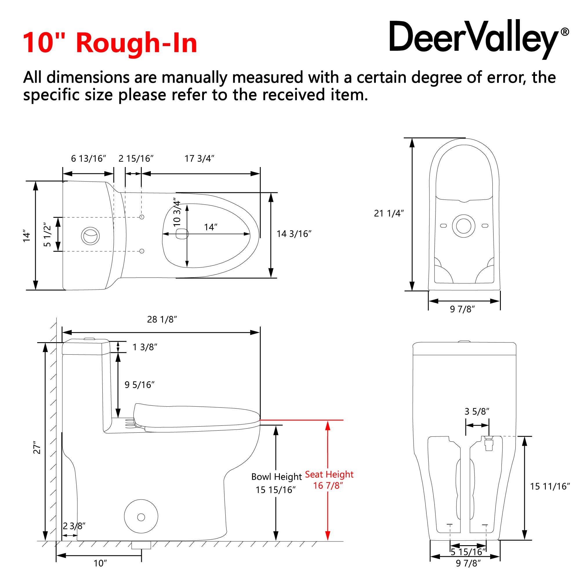 DeerValley DV-1F026R toilets - View #13