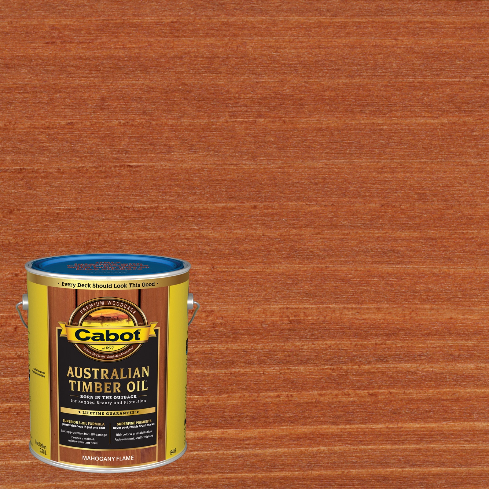 mahogany wood color finish