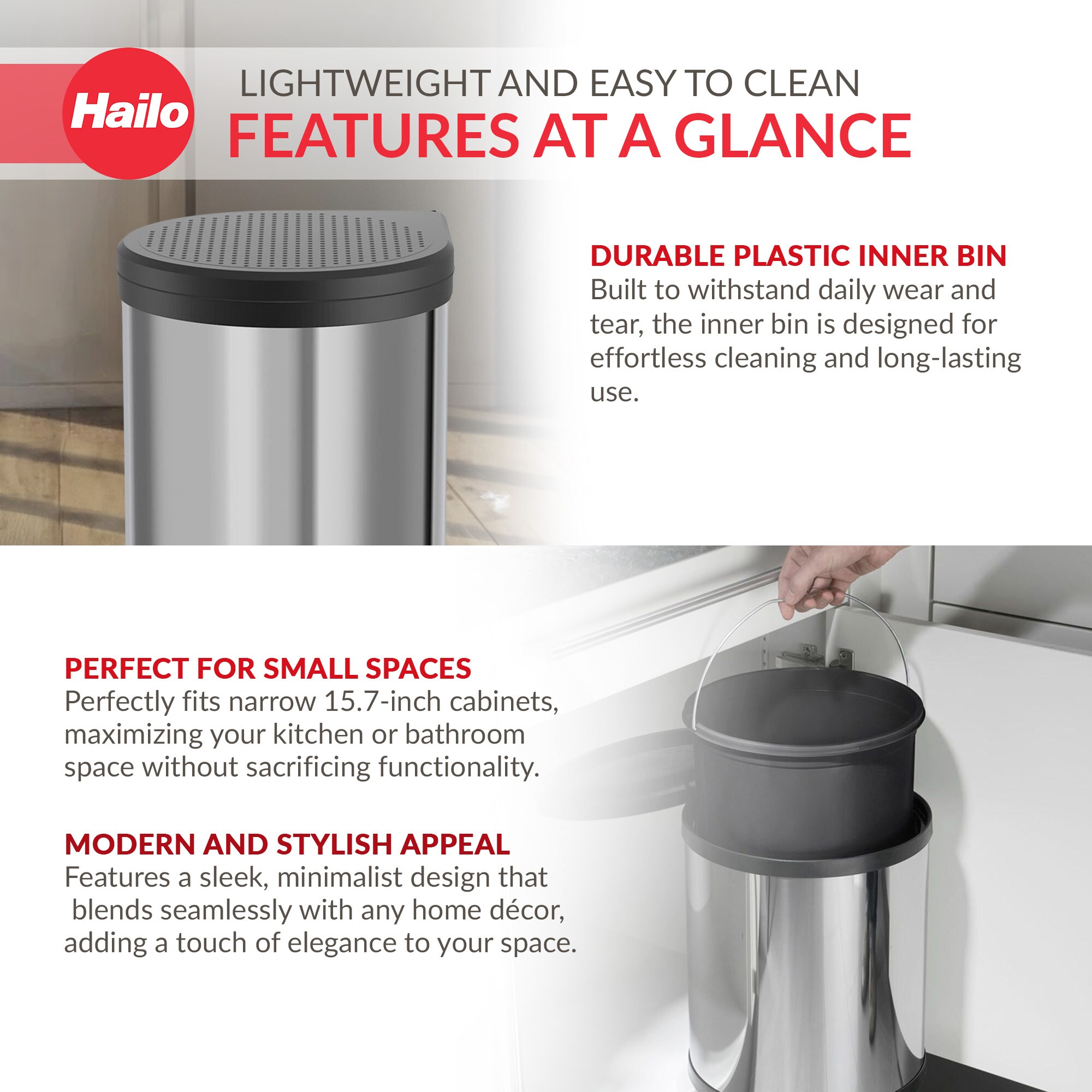 Hailo 412017 Pullout-Trash-Cans - View #2