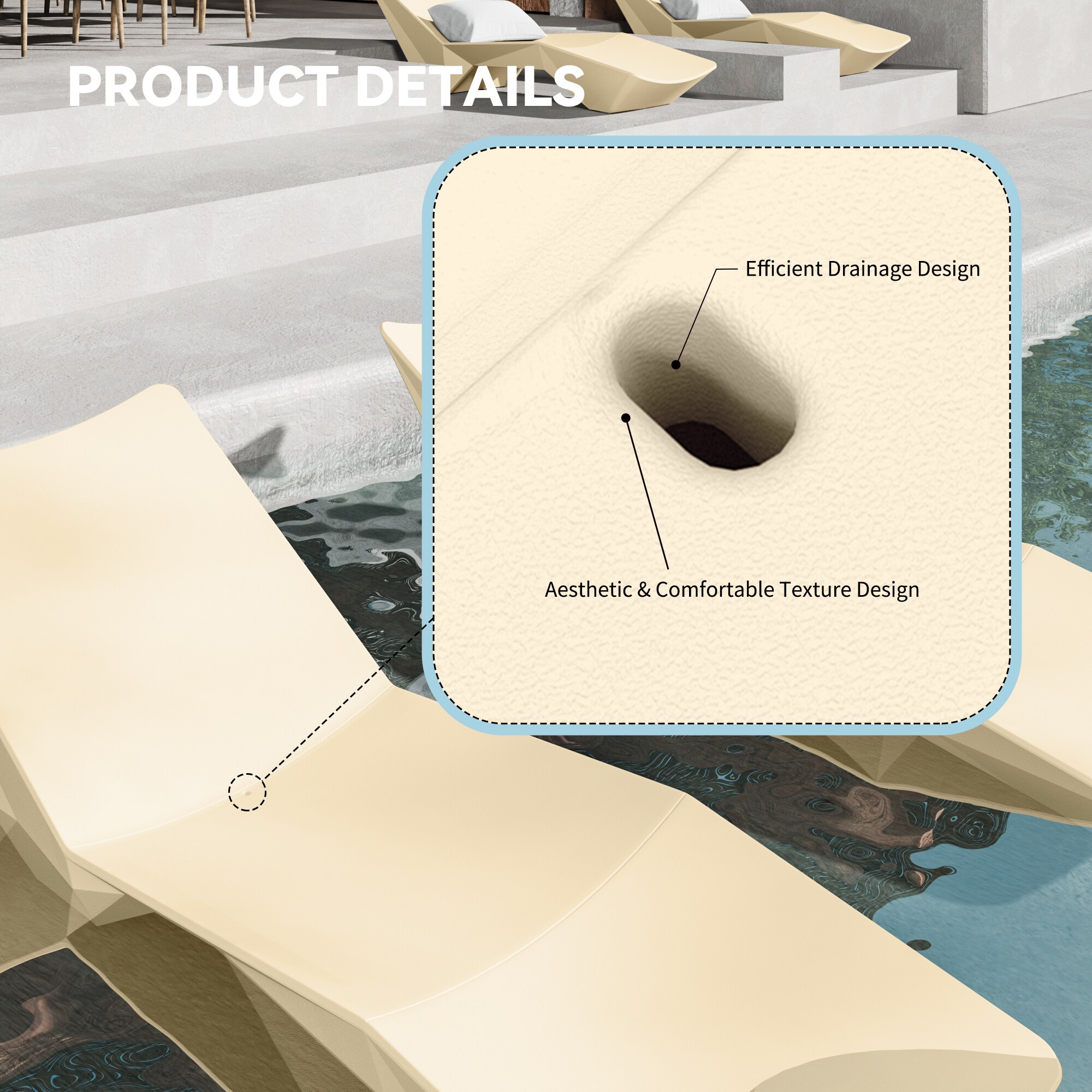 WOQWOQ DRAI-G66 Patio-Tables - View #4