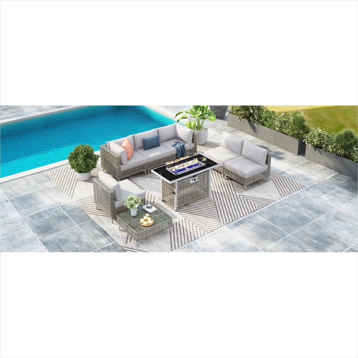 SunJet 7S79X5REWZCS Patio-Conversation-Sets - View #5