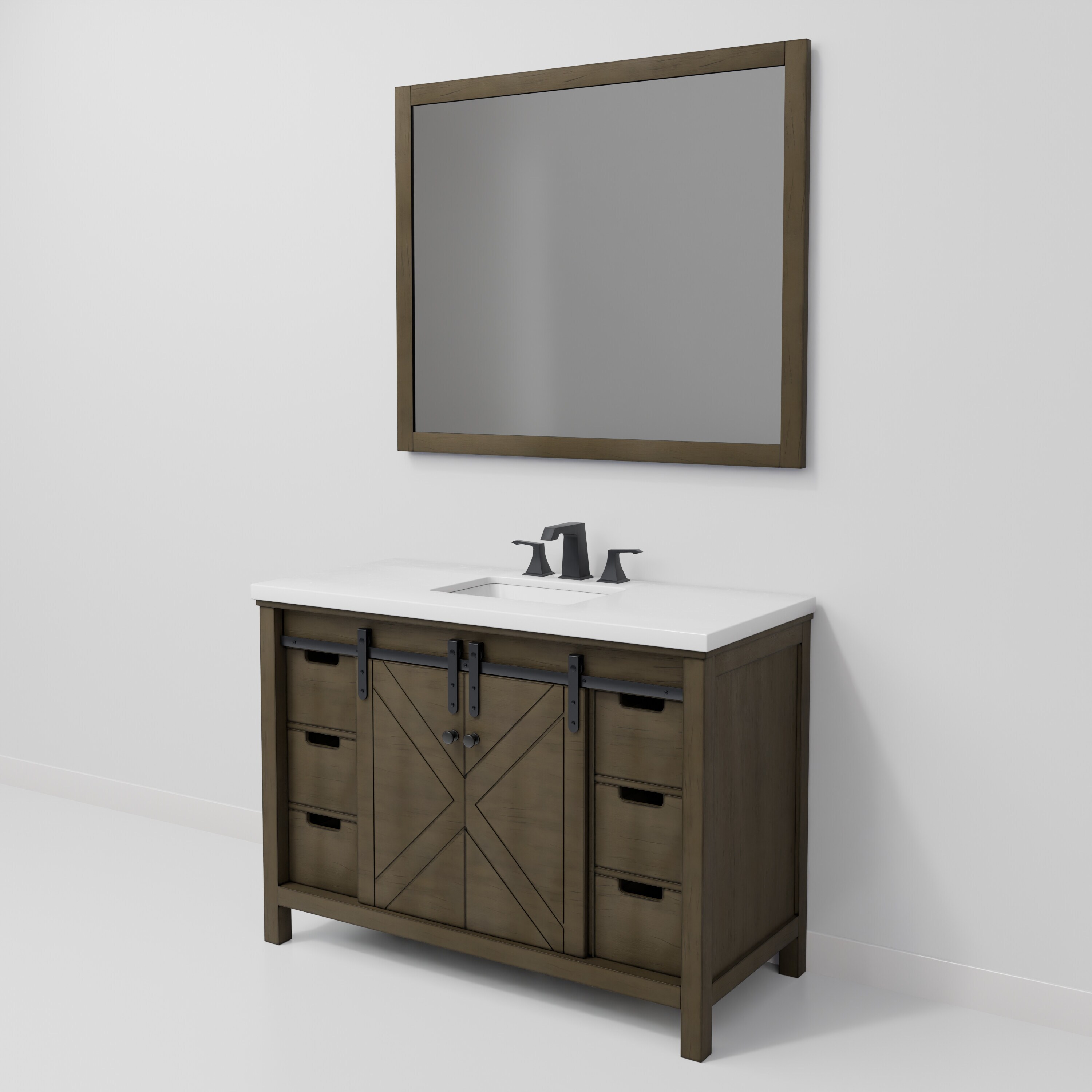 Lexora LVM48SK311 Bath-Vanity-Combo - View #6