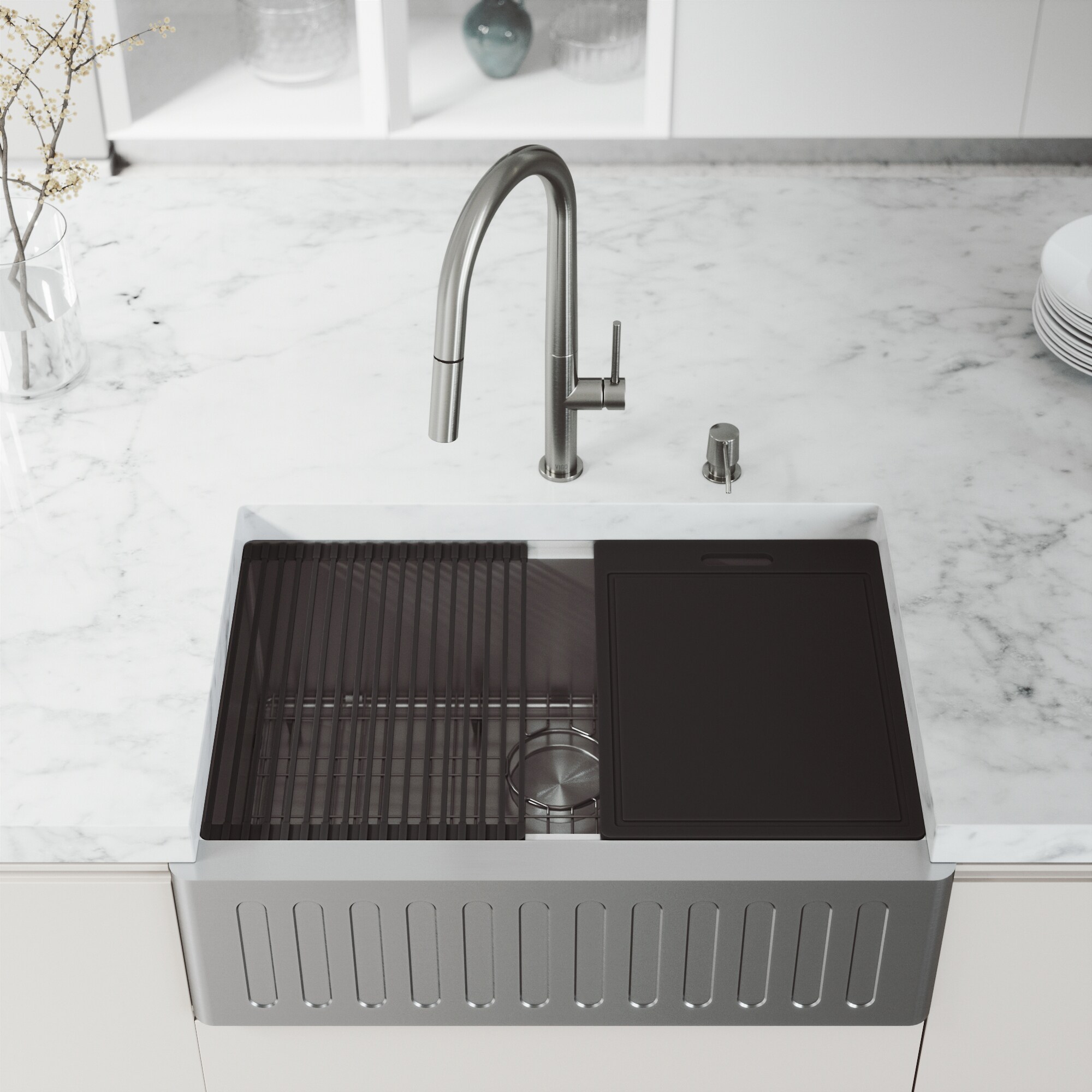 VIGO VGS3020SA Kitchen-Sinks - View #2