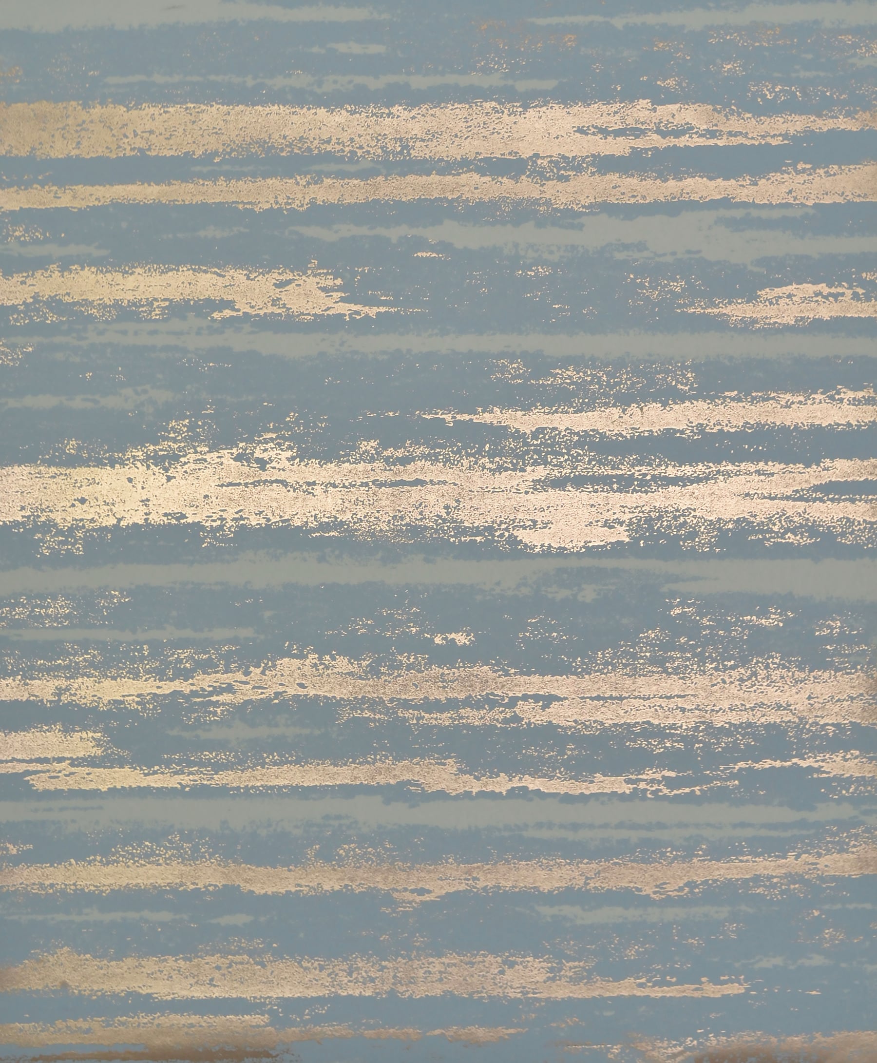York Wallcoverings NW3543 Antonina Vella Modern Metals 56.9-Sq. Feet Blue Non-woven Abstract Unpasted Wallpaper