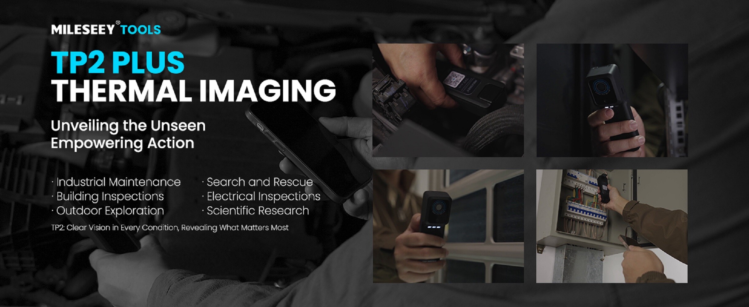 MILESEEY TP2 PLUS Thermal-Cameras - View #14