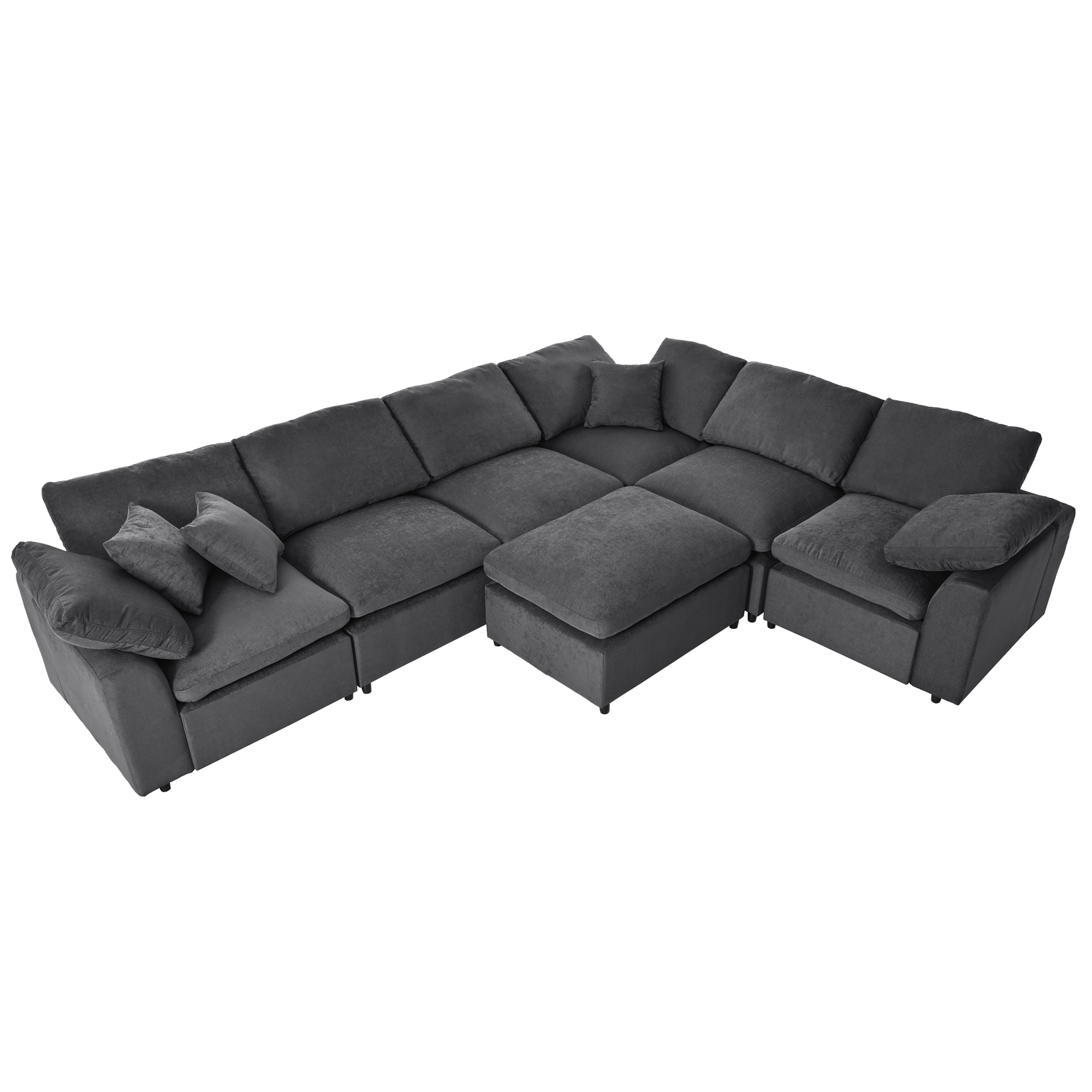 SINOFURN SYA020324GY Sofas-Loveseats - View #5
