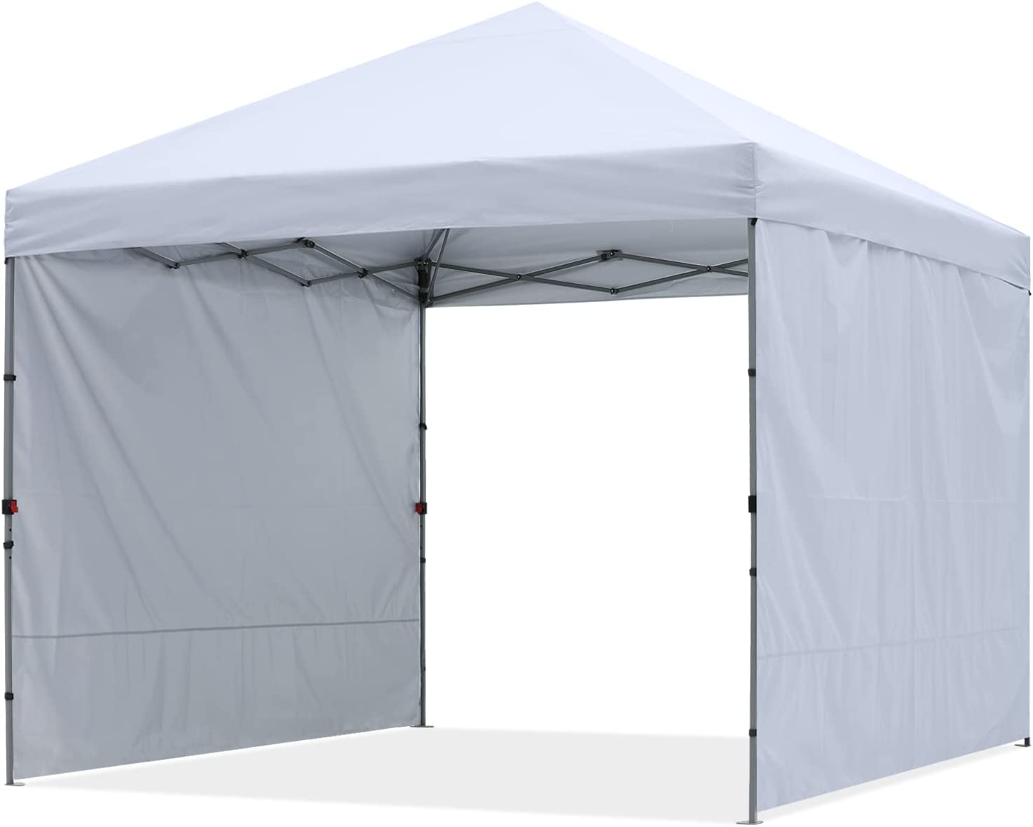 ABCCANOPY AHZJ2W-10FTWHITE 10-Feet x 10-Feet Square White Pop-up canopy