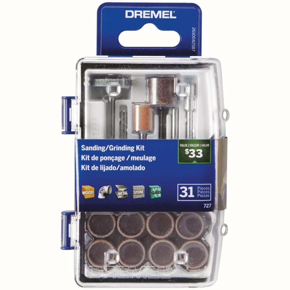 Dremel 200-Piece Aluminum Oxide Set Multipurpose Accessory Kit in the  Rotary Tool Bits & Wheels department at