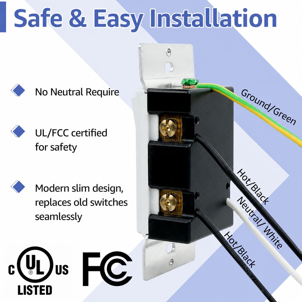 Aoibox LAB8QEHR Light-Dimmers - View #4