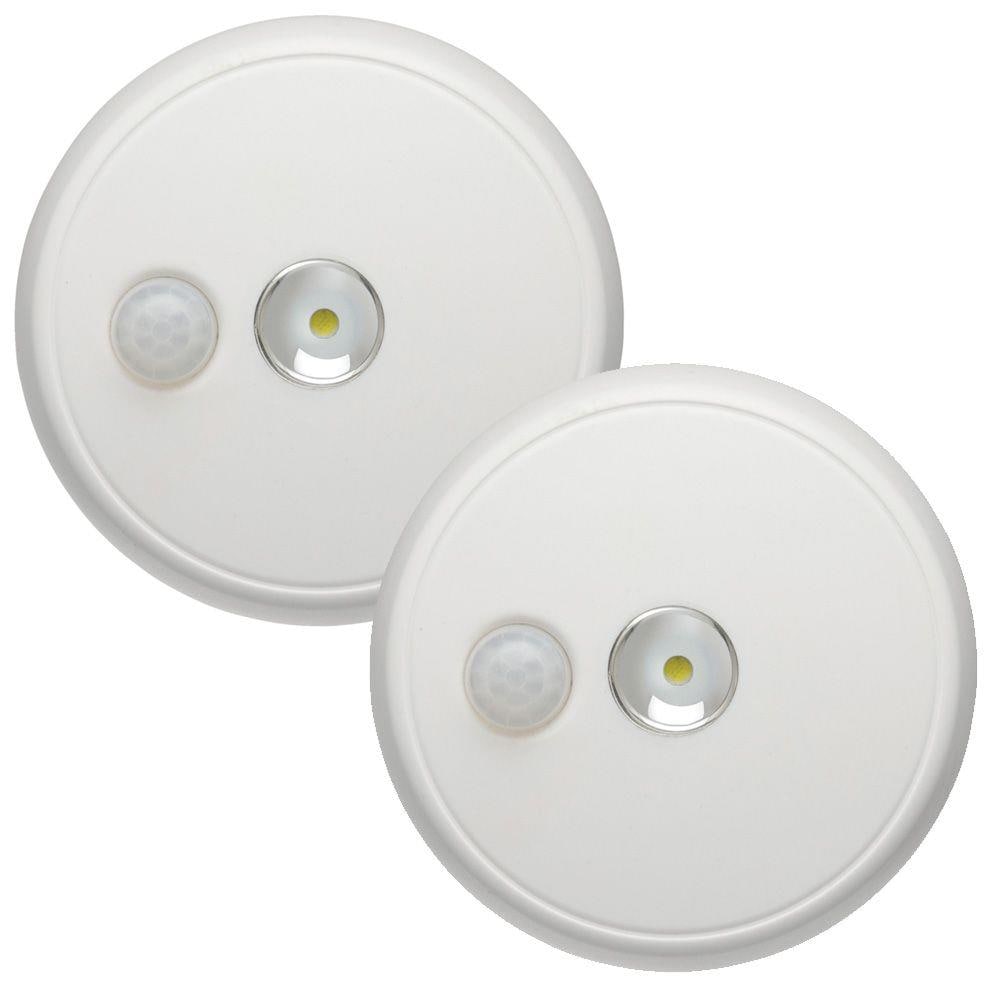 Mr Beams White LED Motion Sensor Auto On/Off Night Light in the