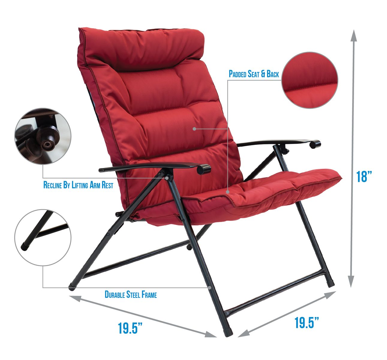 Patio Premier 2L3028BR Patio-Conversation-Sets - View #5