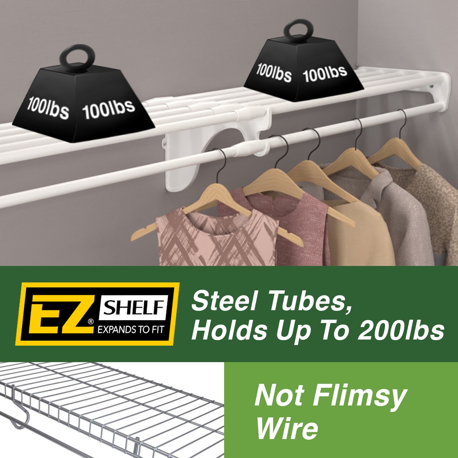 EZ Shelf EZS-SCRW72 Wire-Shelves - View #4