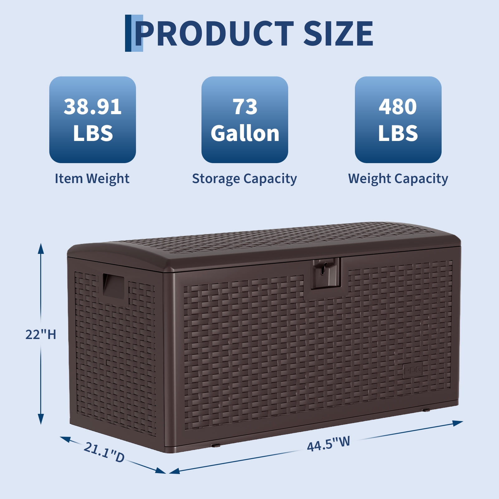 GAOMON LSPPJOK-02ZFBVHM5W Small-Outdoor-Storage - View #5