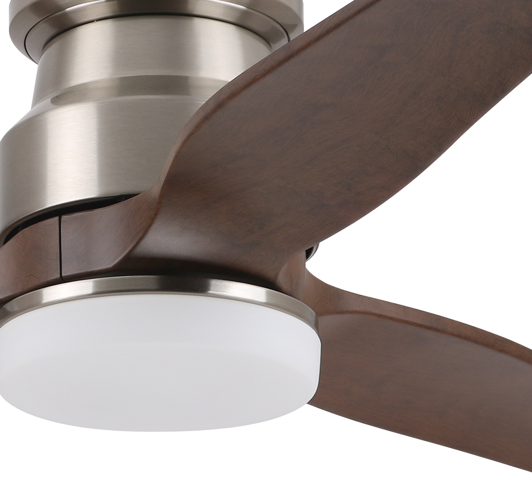 Harbor Breeze Fairwind 60-in Brushed Nickel Integrated LED Indoor