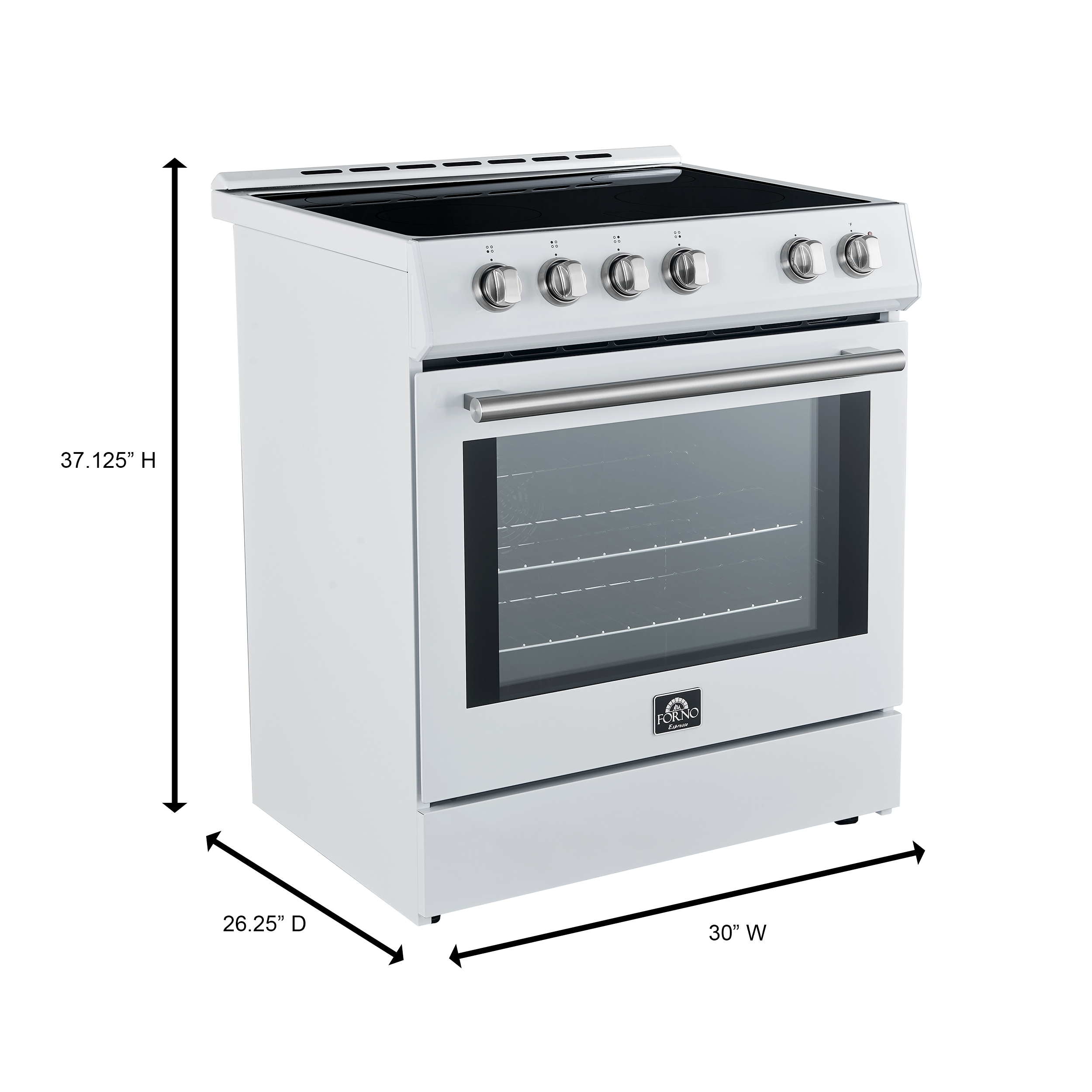 FORNO FFSIN0982-30WHT Induction-Ranges-Cc - View #5