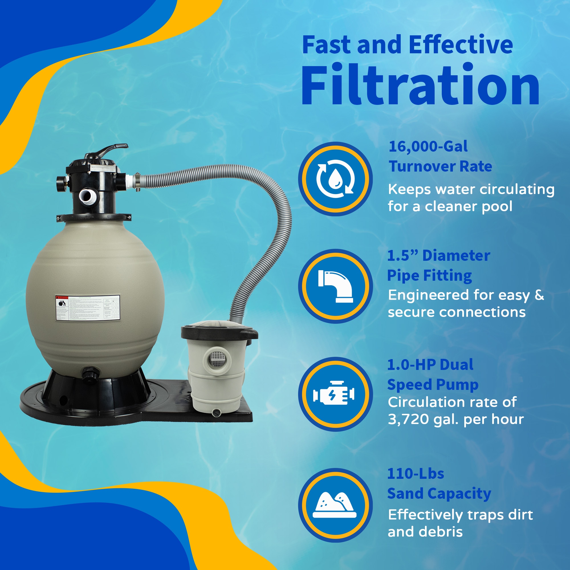 Blue Wave NE6150 Pool-Filter-Systems - View #6