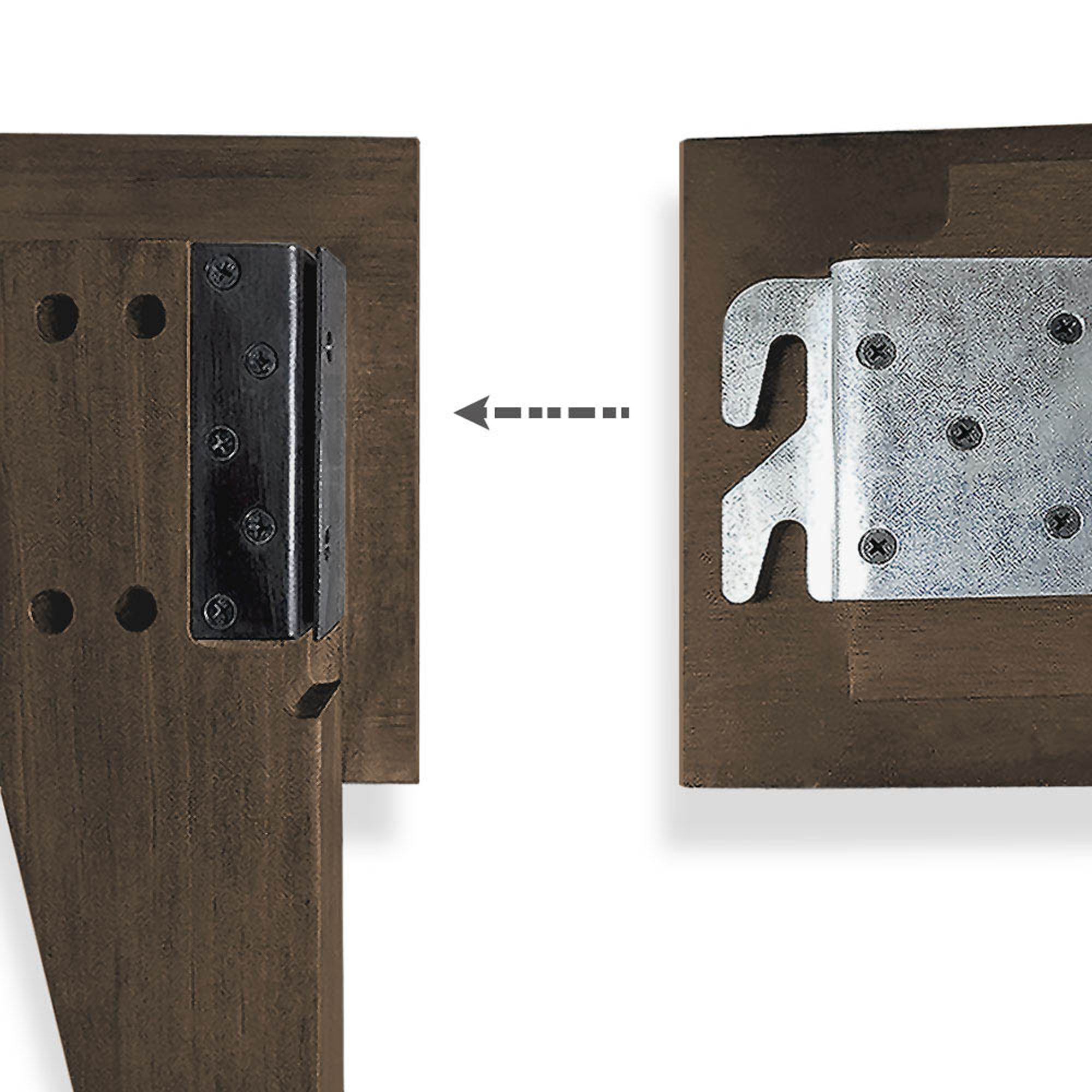 eLuxury BEDFRAMECKWALNUT beds - View #6