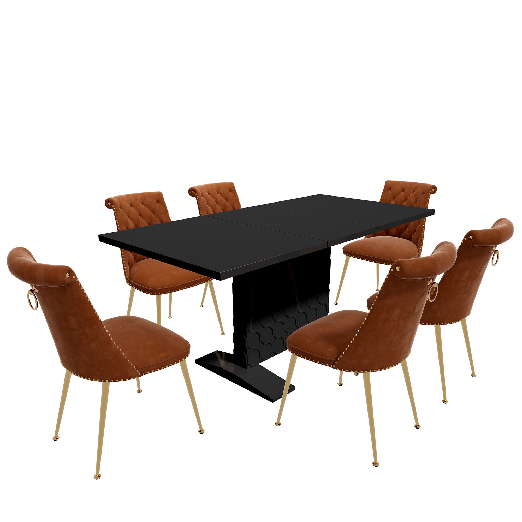 Clihome CL-ST1-BK703CF Dining-Sets - View #2