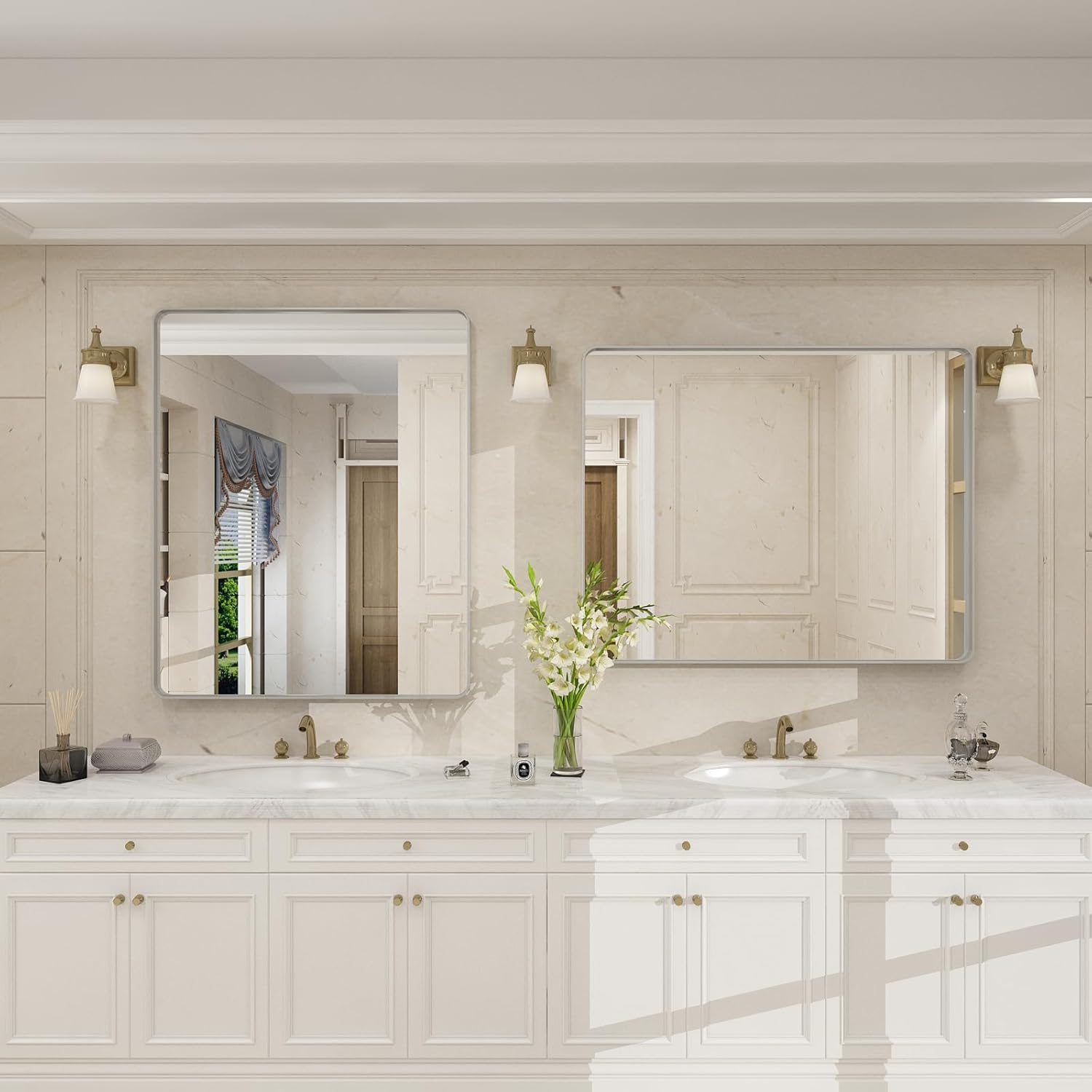 LOAAO S9076 Framed-Bath-Mirrors - View #5