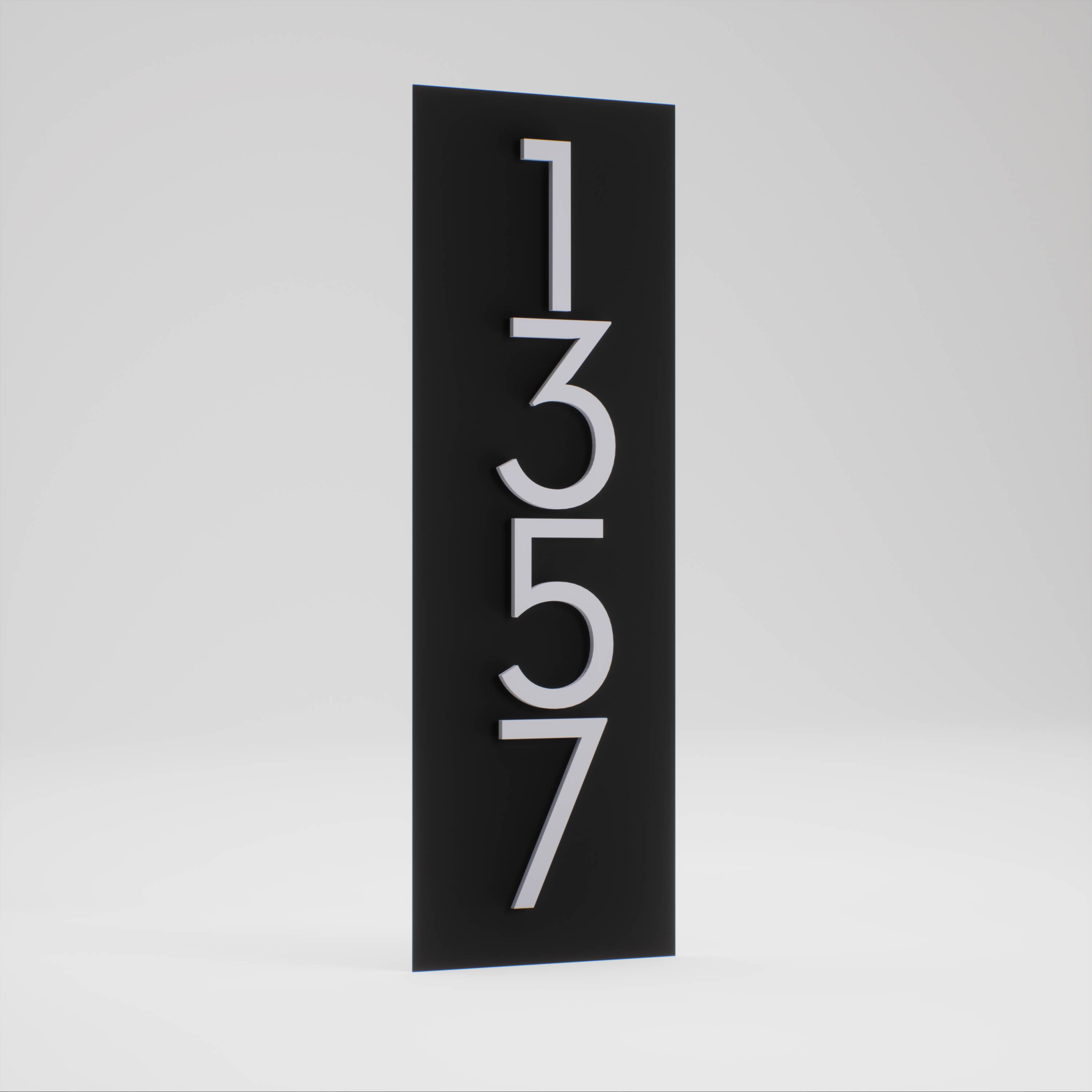Post & Porch SIMPLY-BLACK Outdoor-Plaques-Holders - View #2