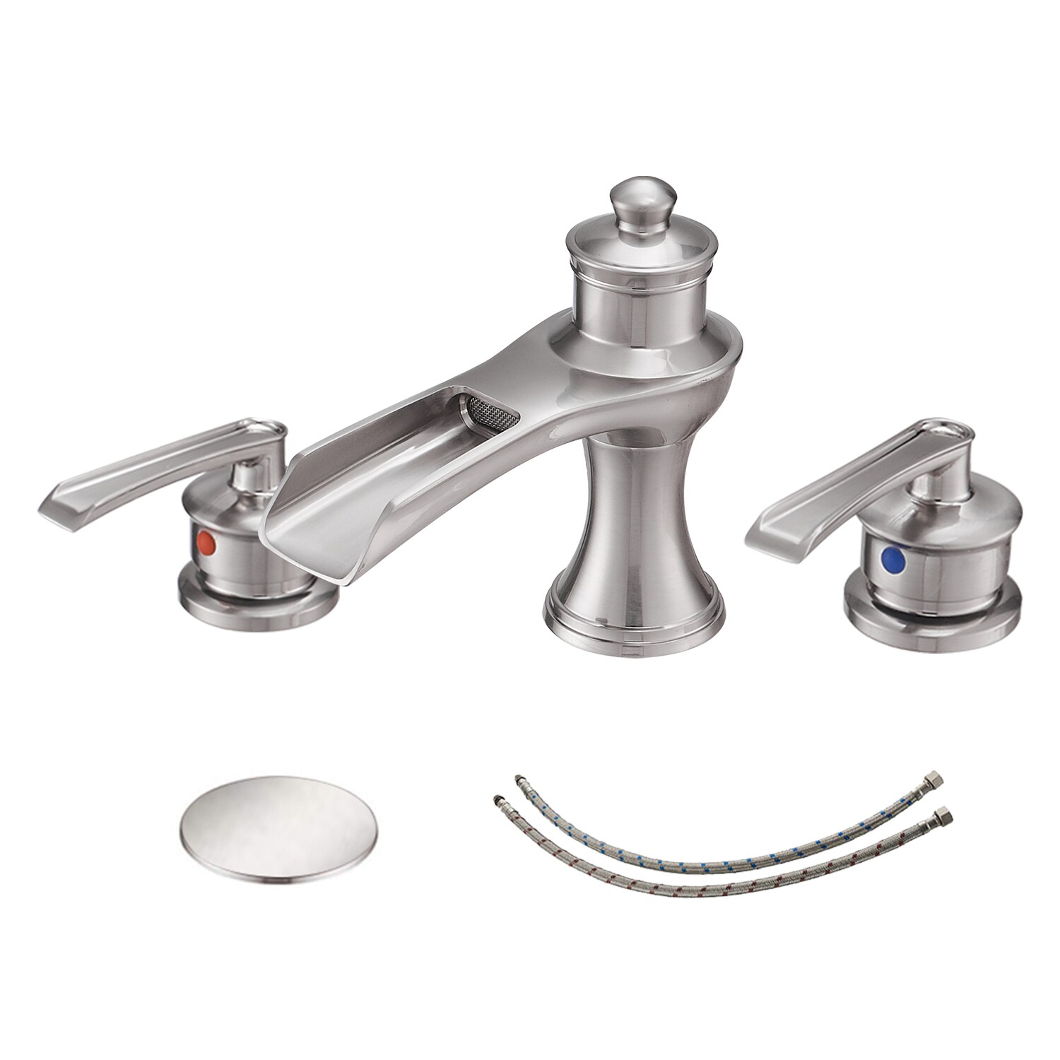 A-96571-S-N Widespread Bathroom Faucets & Shower Heads At Lowes.com