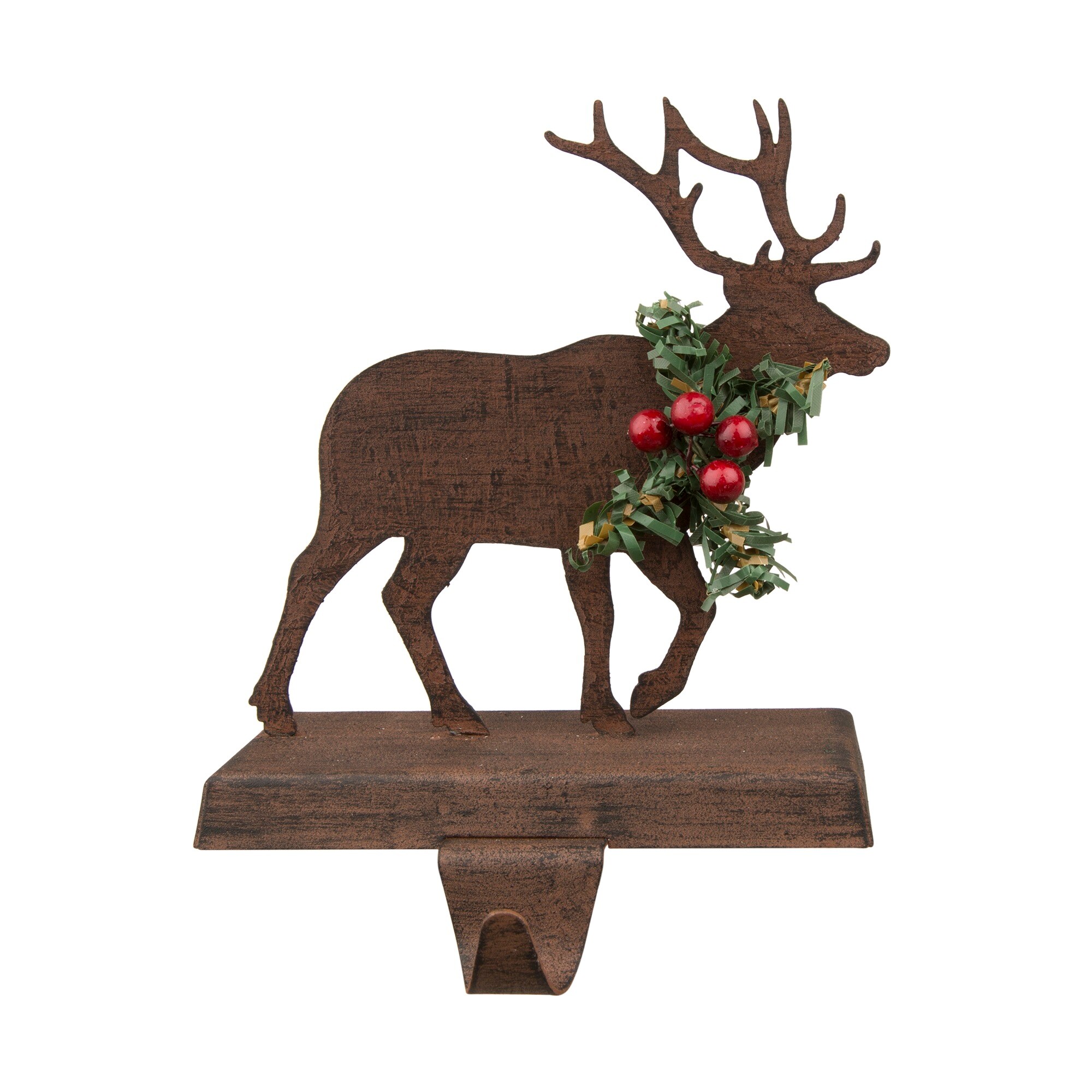 Glitzhome Decorative Metal Stocking Holder in the Christmas Hooks