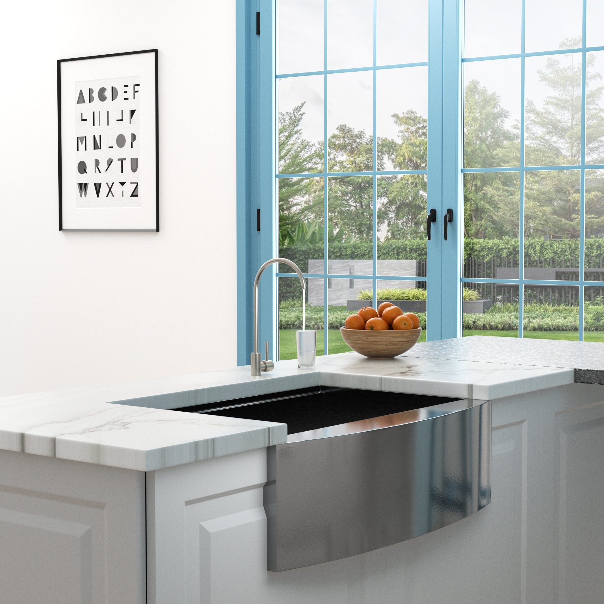 EVERSTEIN Q-876-OTOP Kitchen-Faucets - View #2