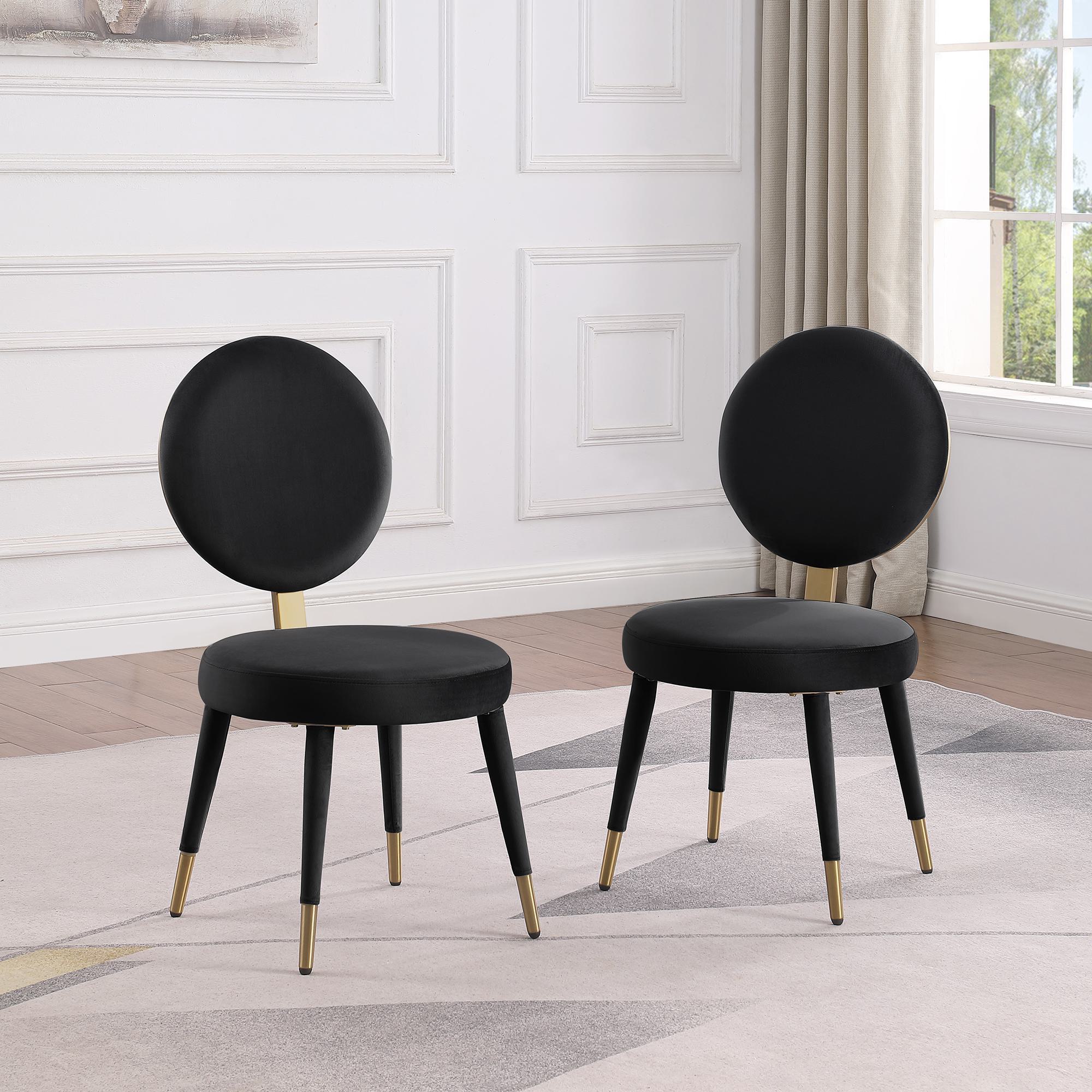 FARATI D2003DC-BLACK Dining-Chairs - View #2