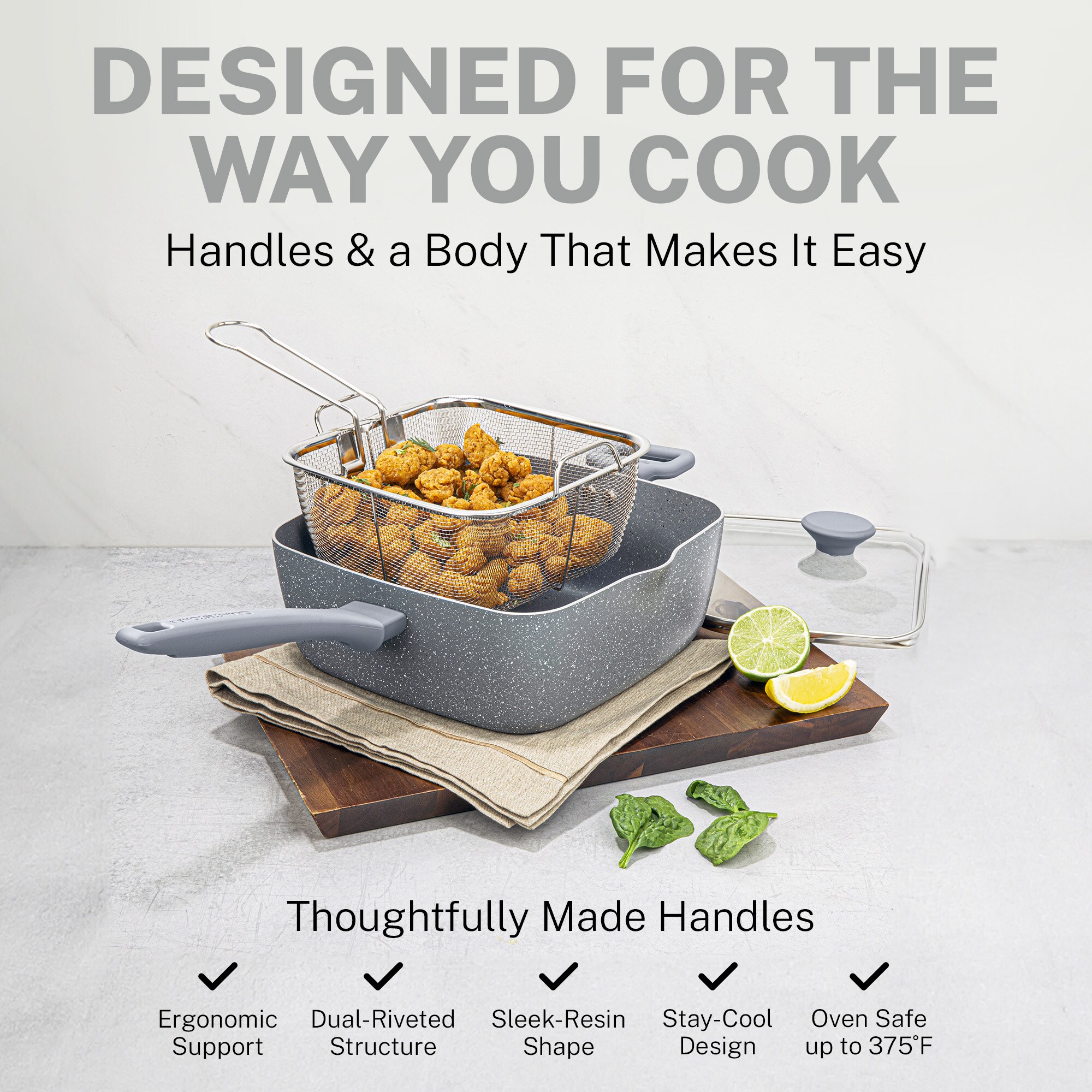 GraniteStone Diamond 8716 Cooking-Pans-Skillets - View #6
