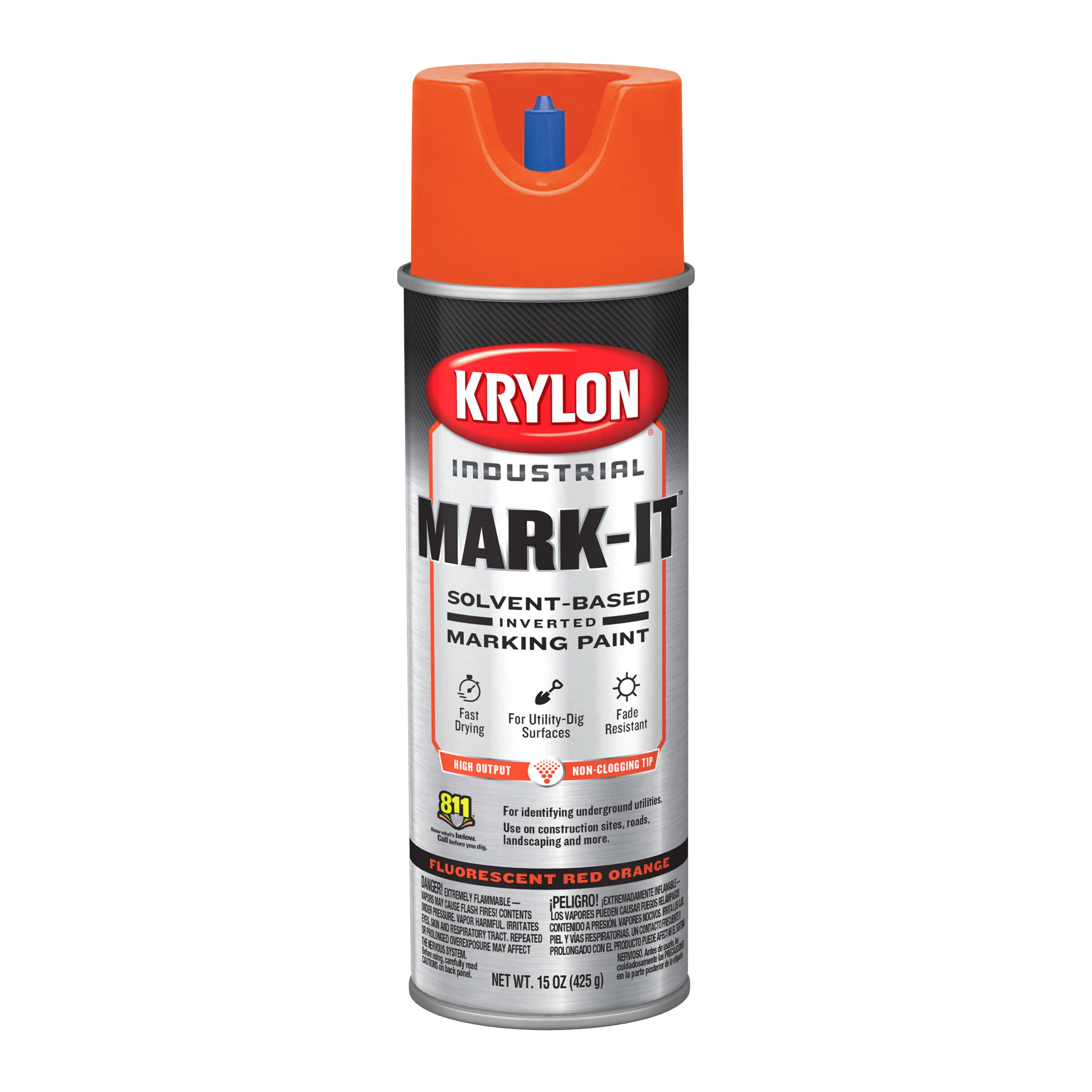 Quik-Mark Water-Based Inverted Marking Paint, Utility Yellow (A03903004) -  General Air Service & Supply