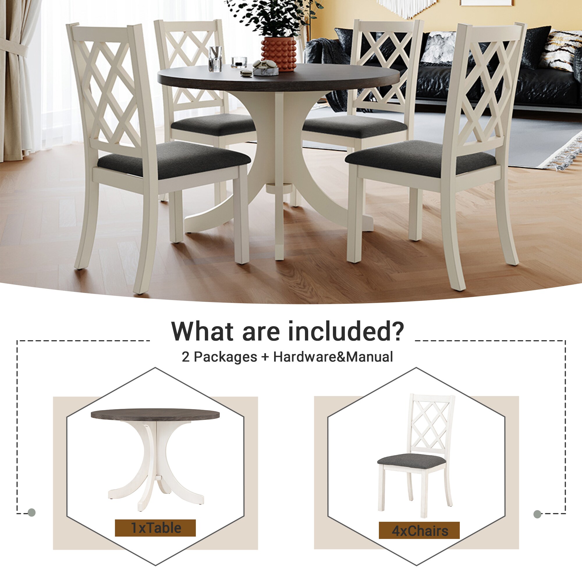 Bybafun YA0100301 Dining-Sets - View #4