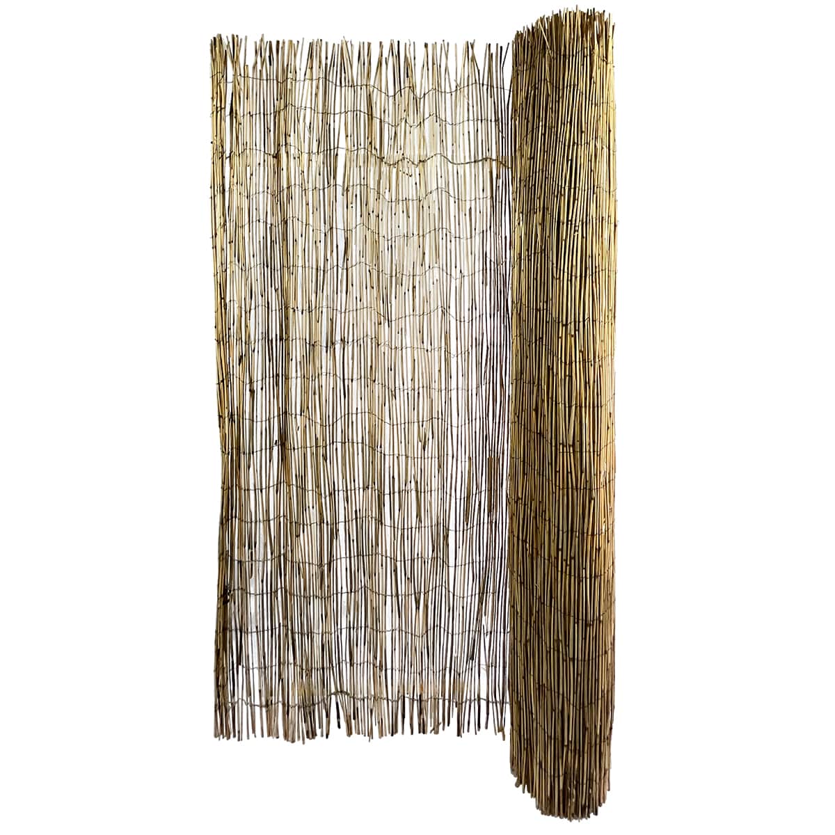 GARDEN CRAFT 070209 15-ft x 6-ft Light Brown Bamboo Reed fencing Rolled Fencing