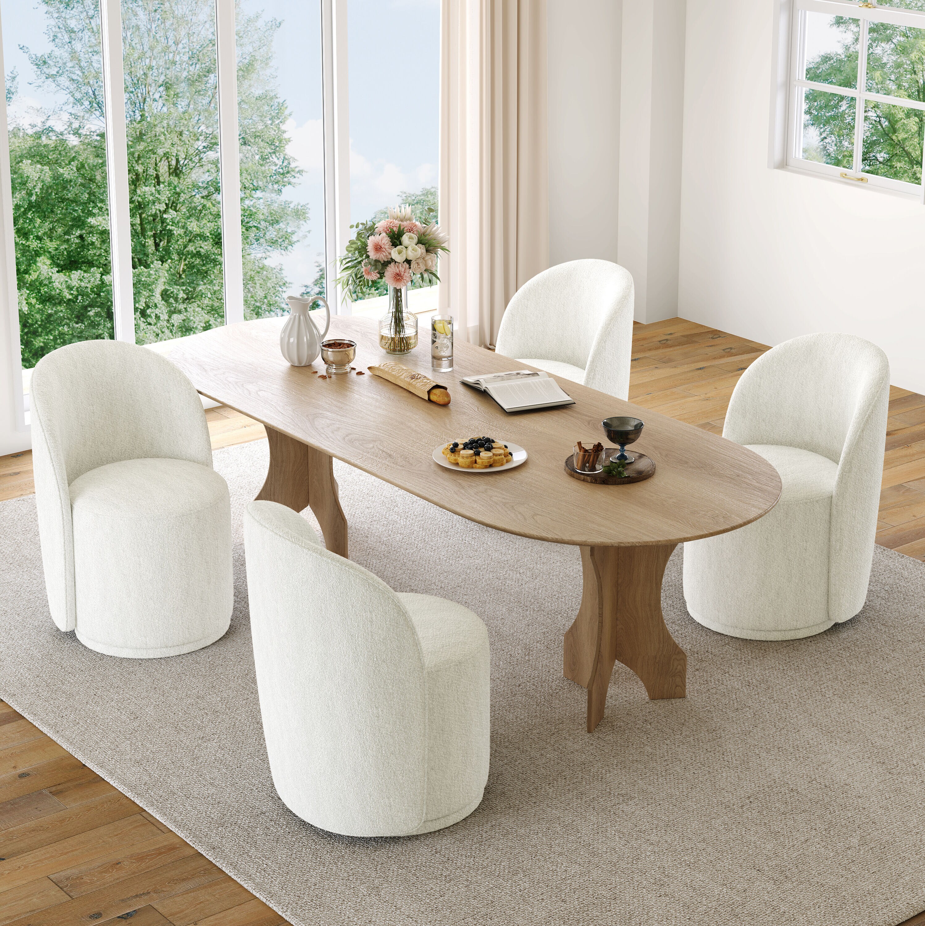 Dreamsidea LS-CH0062-CH-BEI-2 Dining-Chairs - View #11
