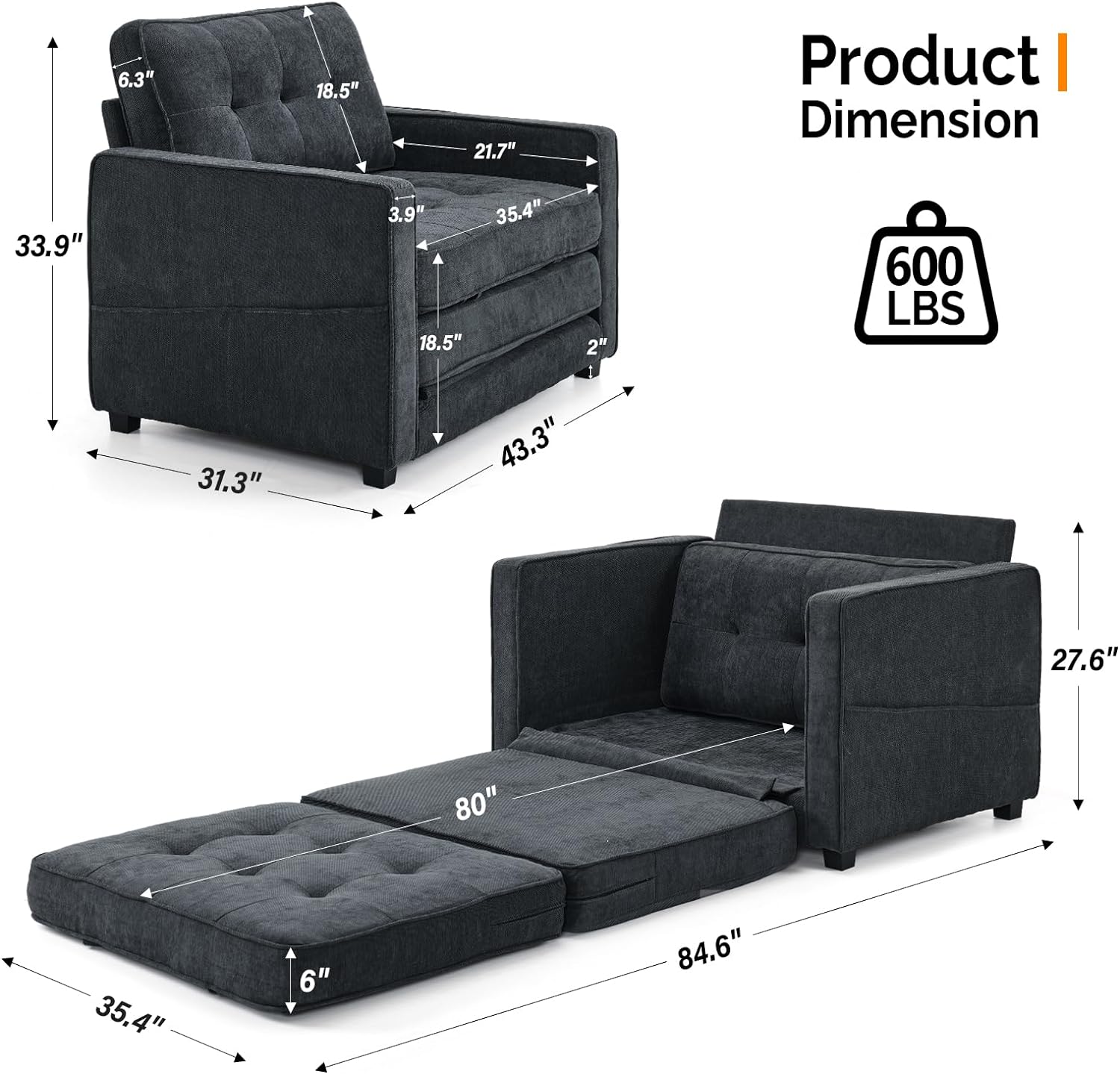 Winado LO1G52004025 futons - View #2
