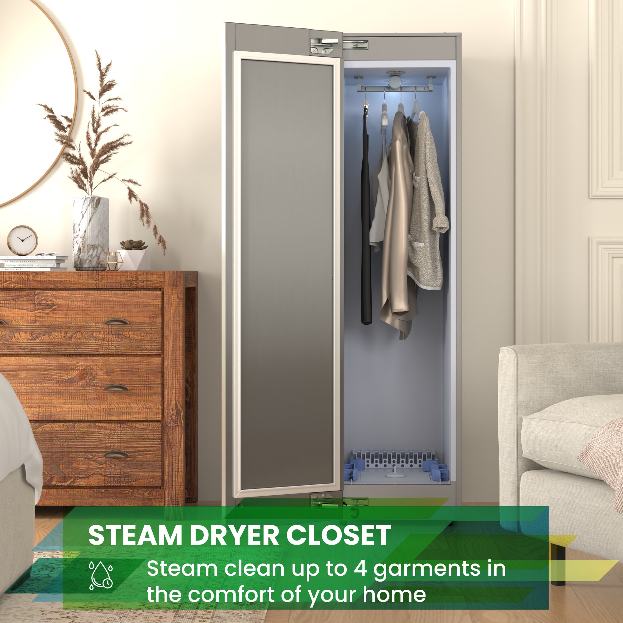 Equator Advanced Appliances SDC 760LH SS Fabric-Steamers - View #12