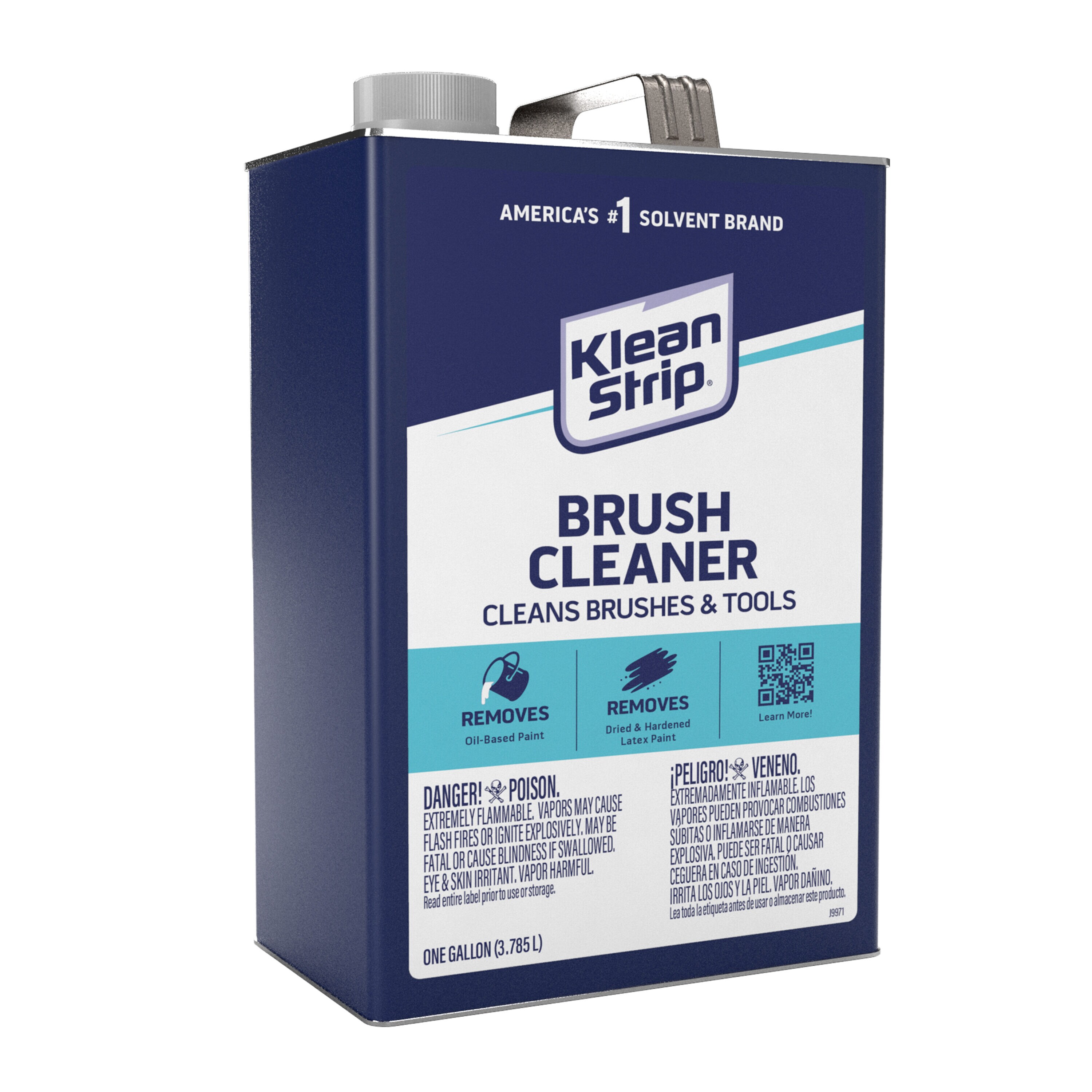 Klean Strip Highly Effective Liquid Brush Cleaner for Removing Oil