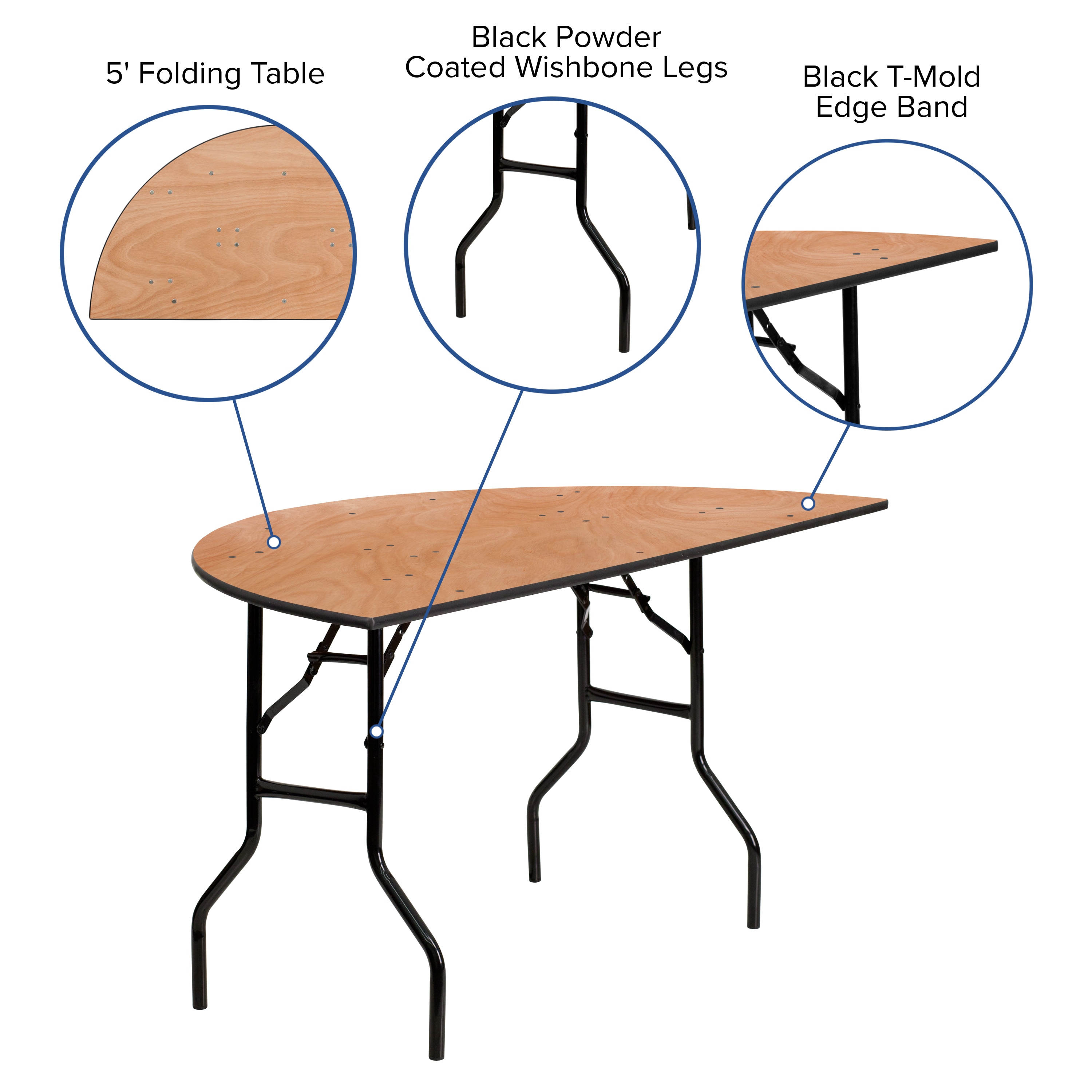 Flash Furniture 847254048804 Folding-Tables - View #5