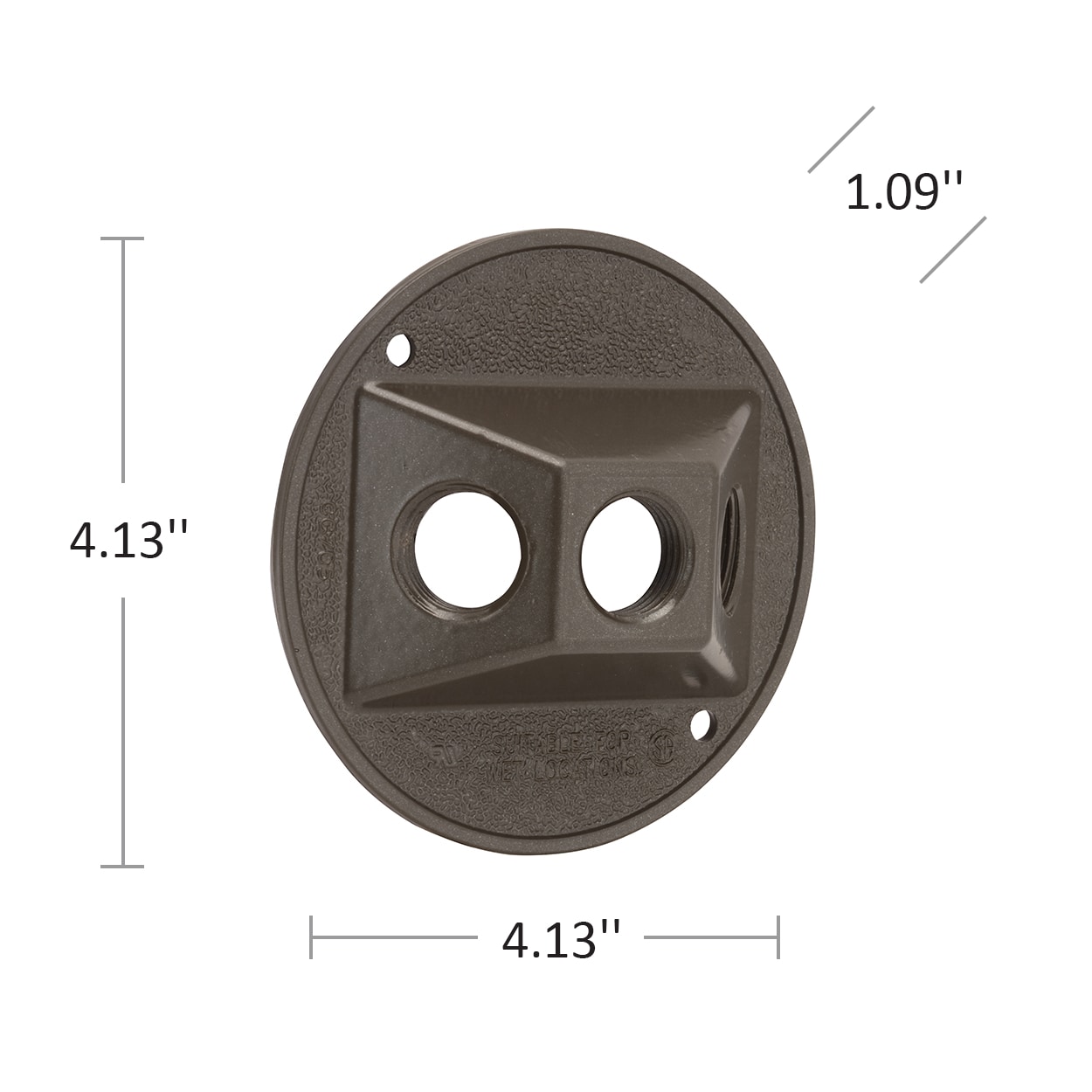 Hubbell 5197-2 Electrical-Box-Covers - View #6