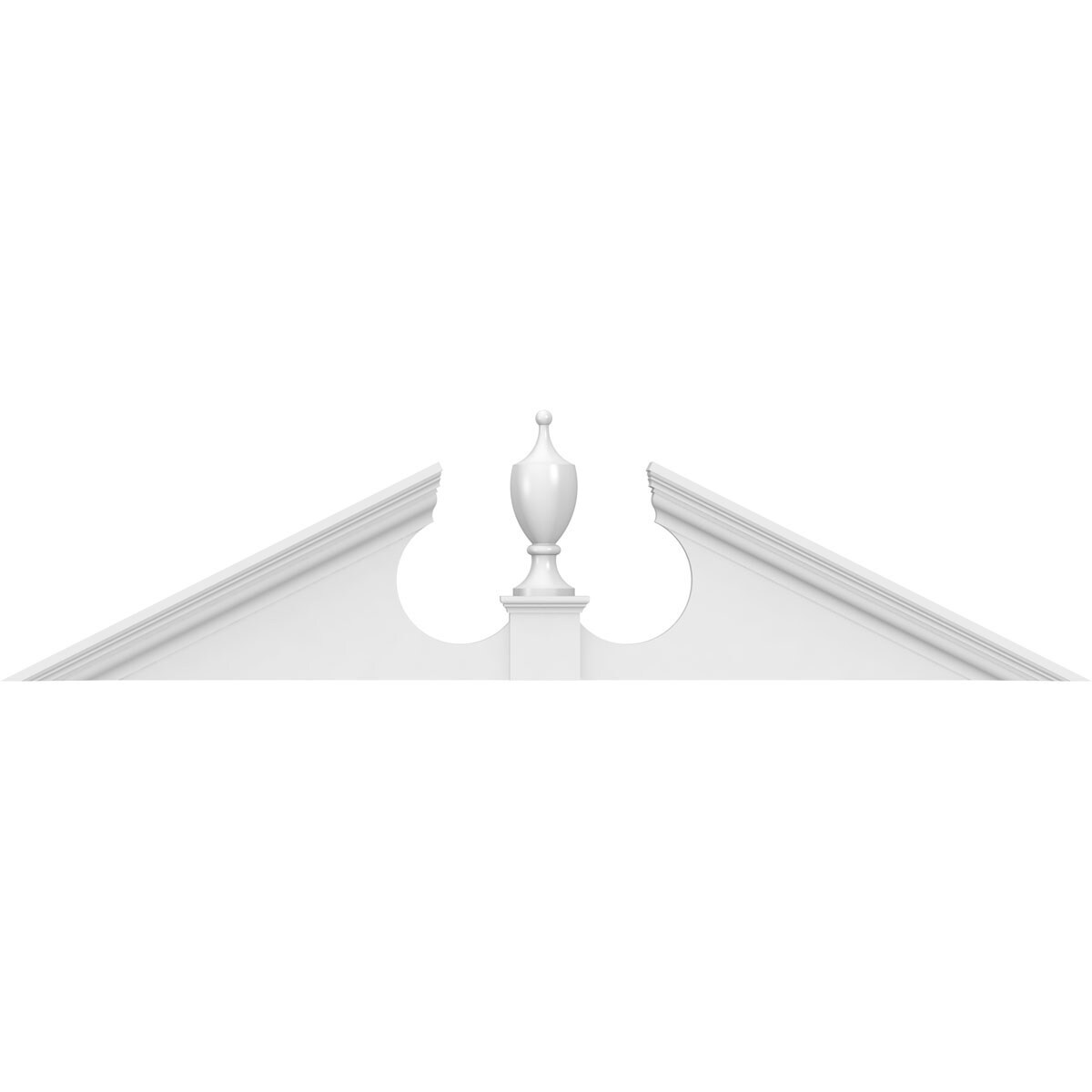 Ekena Millwork PEDPS058X145ACR00 Exterior-Window-Trim - View #3