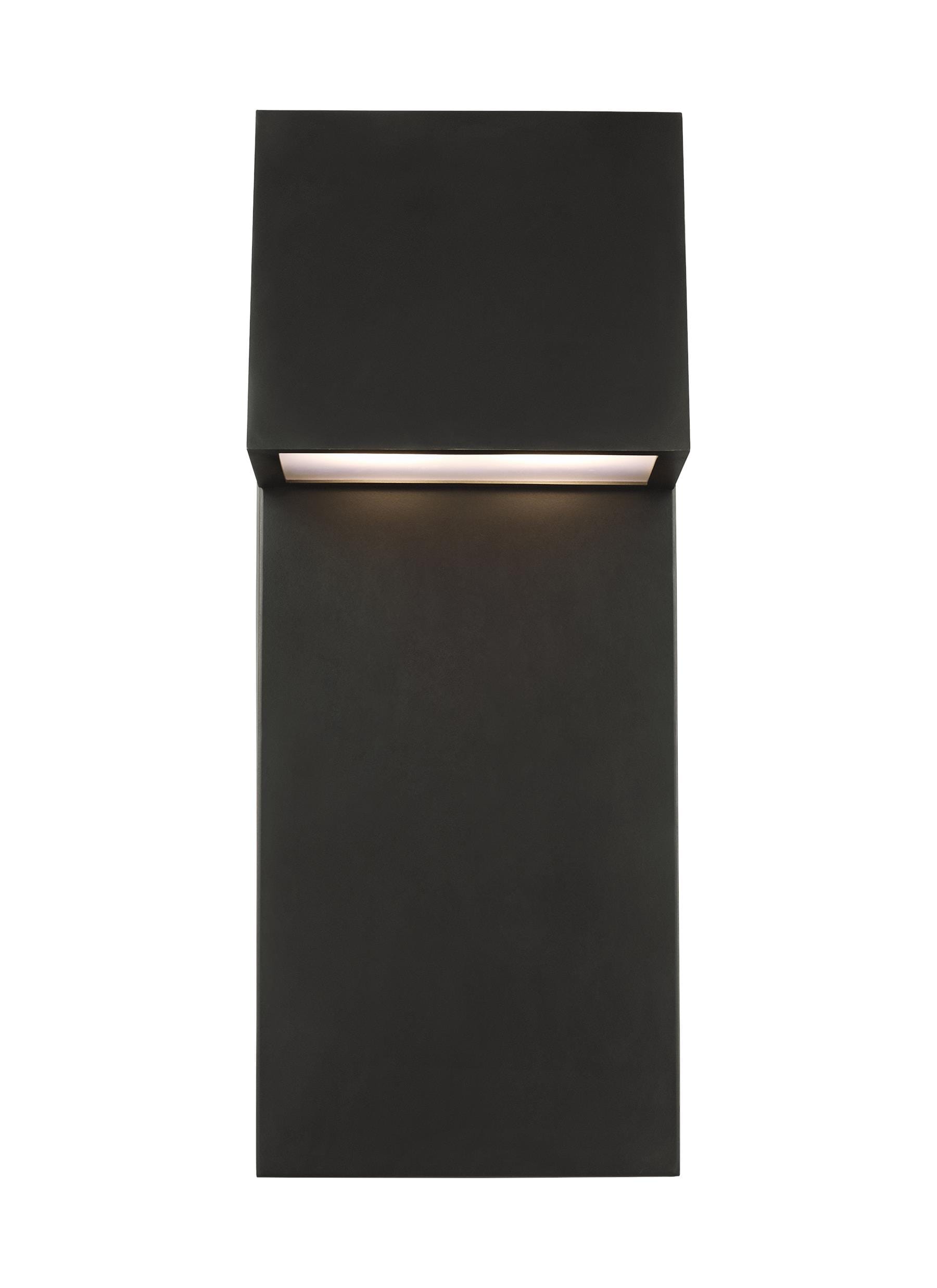Generation Lighting 8863393S-71 Rocha 2 -Light 25-in H Antique Bronze Hardwired Outdoor Wall Light