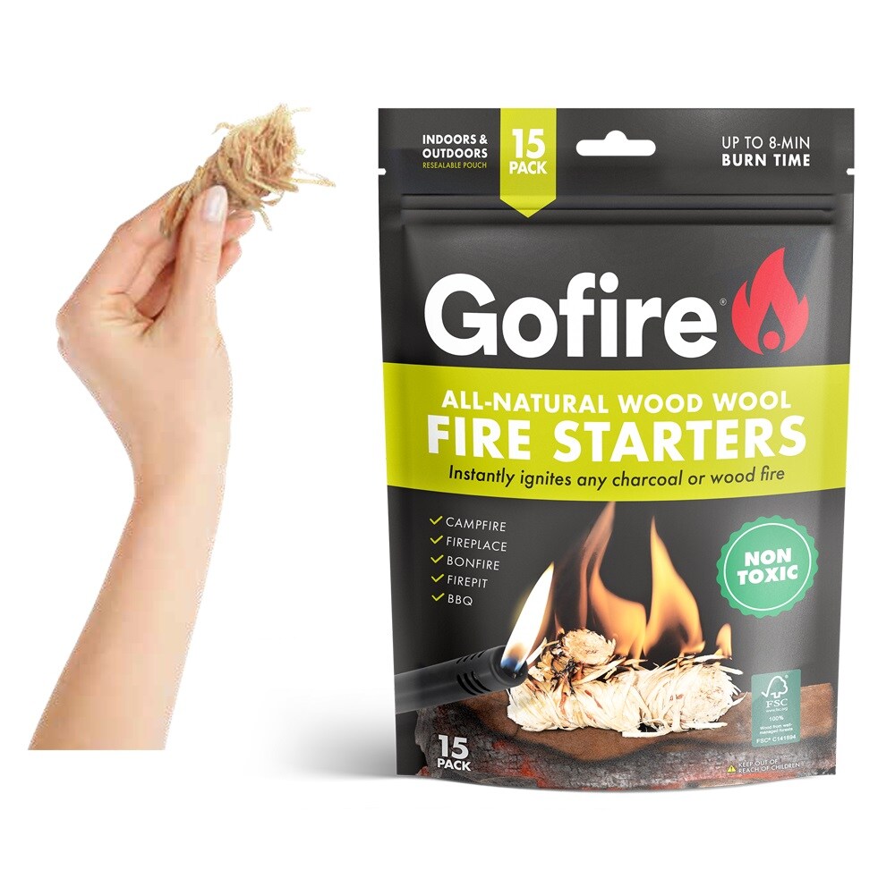 GoFire 32745GF3PK Fireplace-Logs-Firestarters - View #3