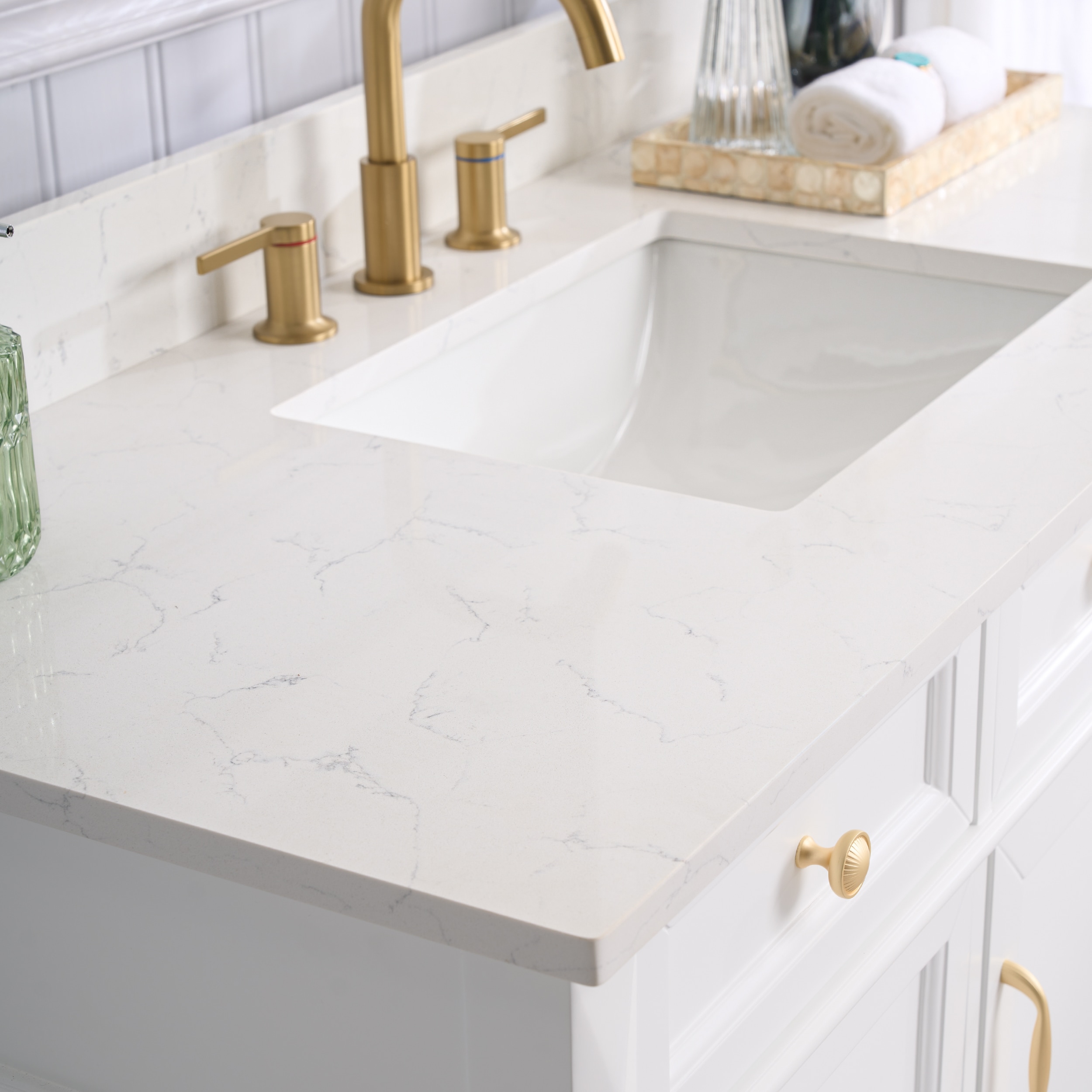 WELLFOR ELISA48QZ-WT Bath-Vanity-Combo - View #5