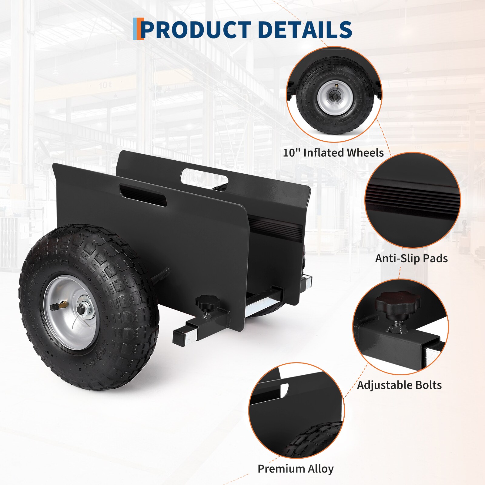 IdealHouse C85-BM5K-AQULSQB4 Yard-Carts - View #4
