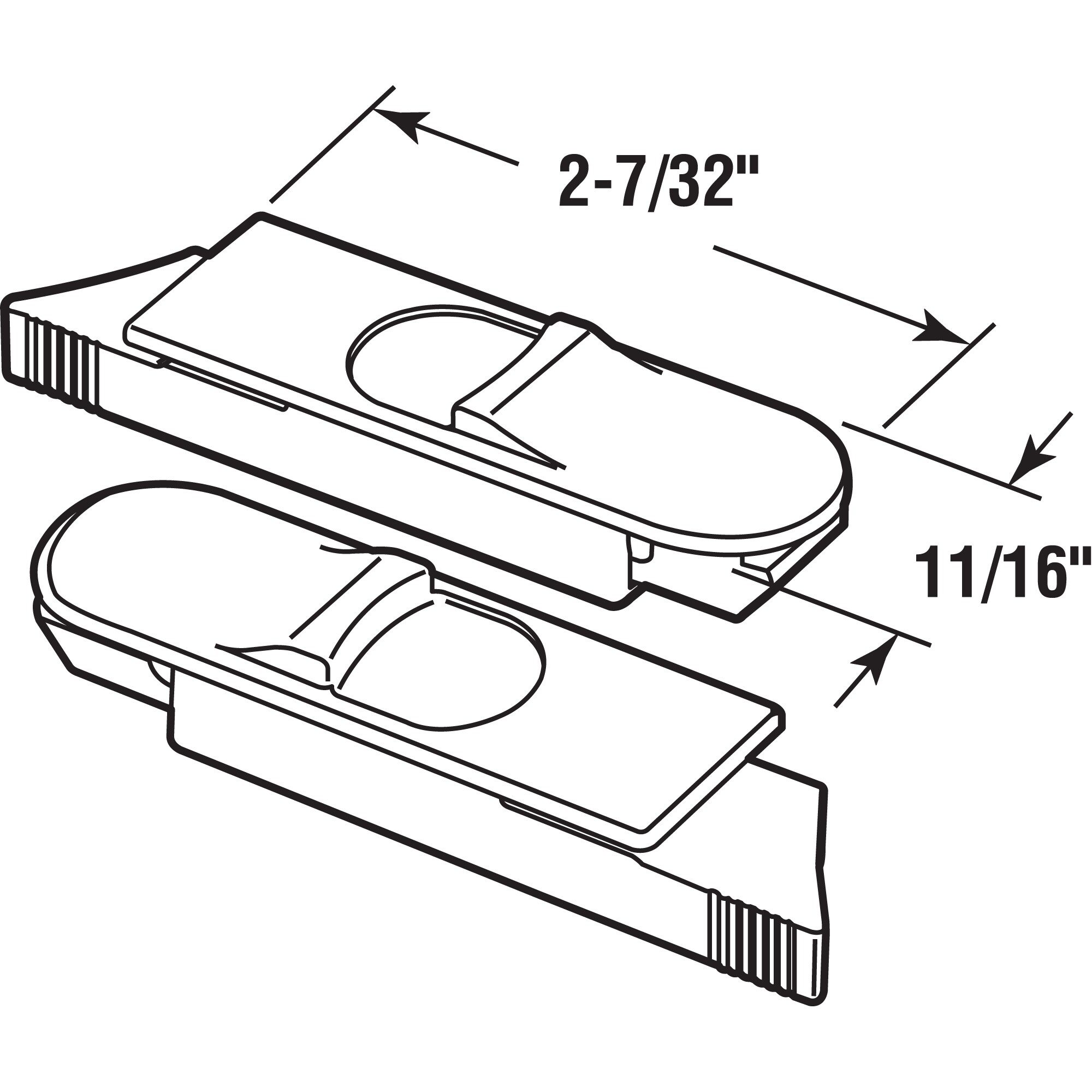 Prime-Line F 2924 Window-Tilt-Latches - View #2