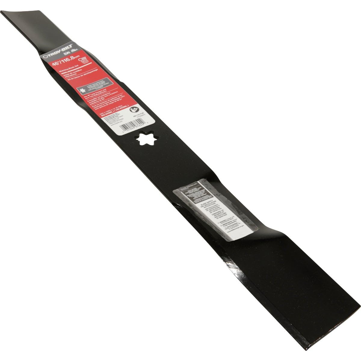 Troy-Bilt 490-110-Y106  Original Equipment Mulch Blade Set for 46 in. Lawn Tractors and Zero-Turns with 6-Point Star OE# 742-04268 942-04268